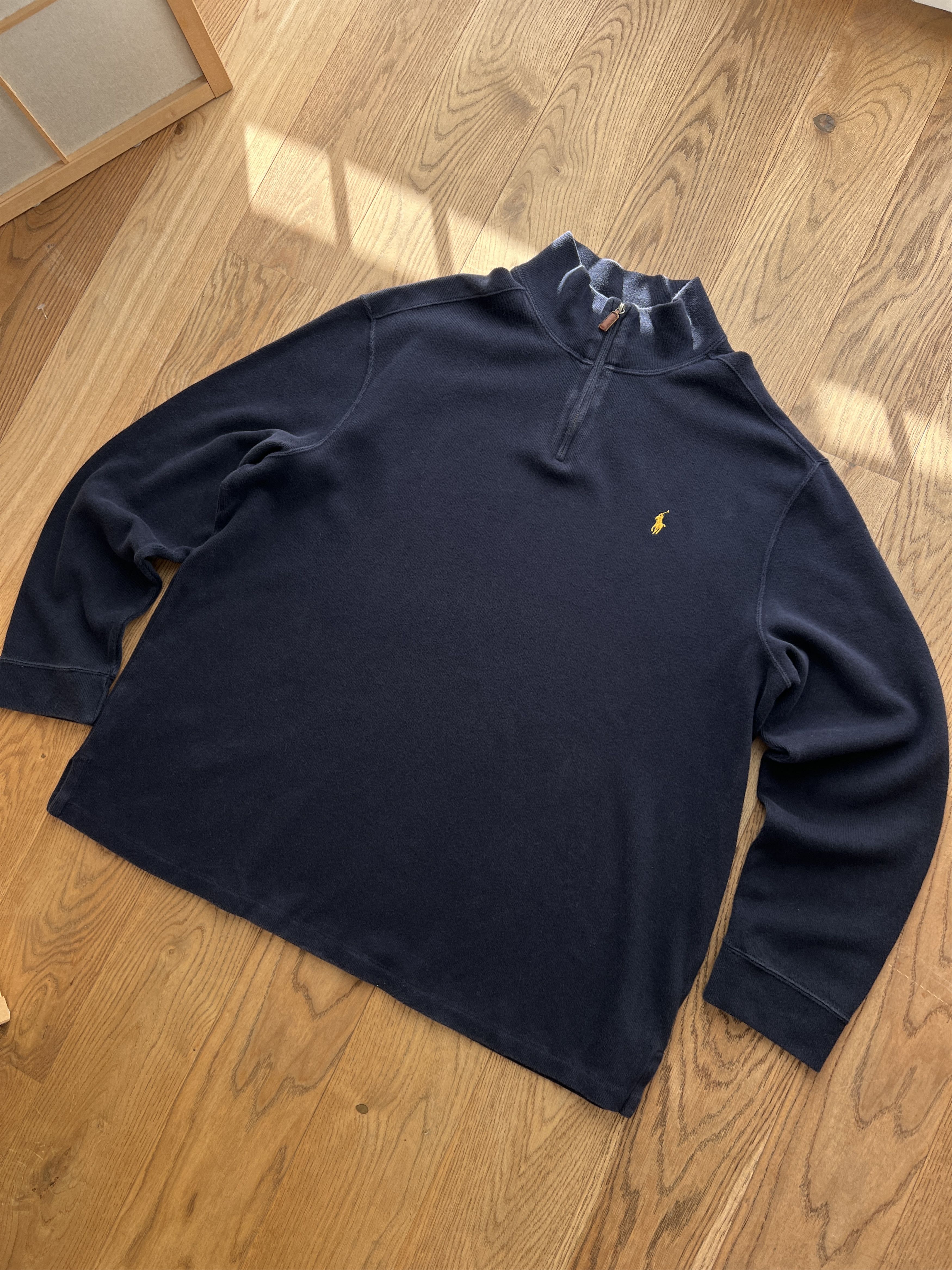 Polo Ralph Lauren PRL half zip sweatshirt old money vintage sweater 2000s rare Size US XXL / EU 58 / 5 - 7 Thumbnail