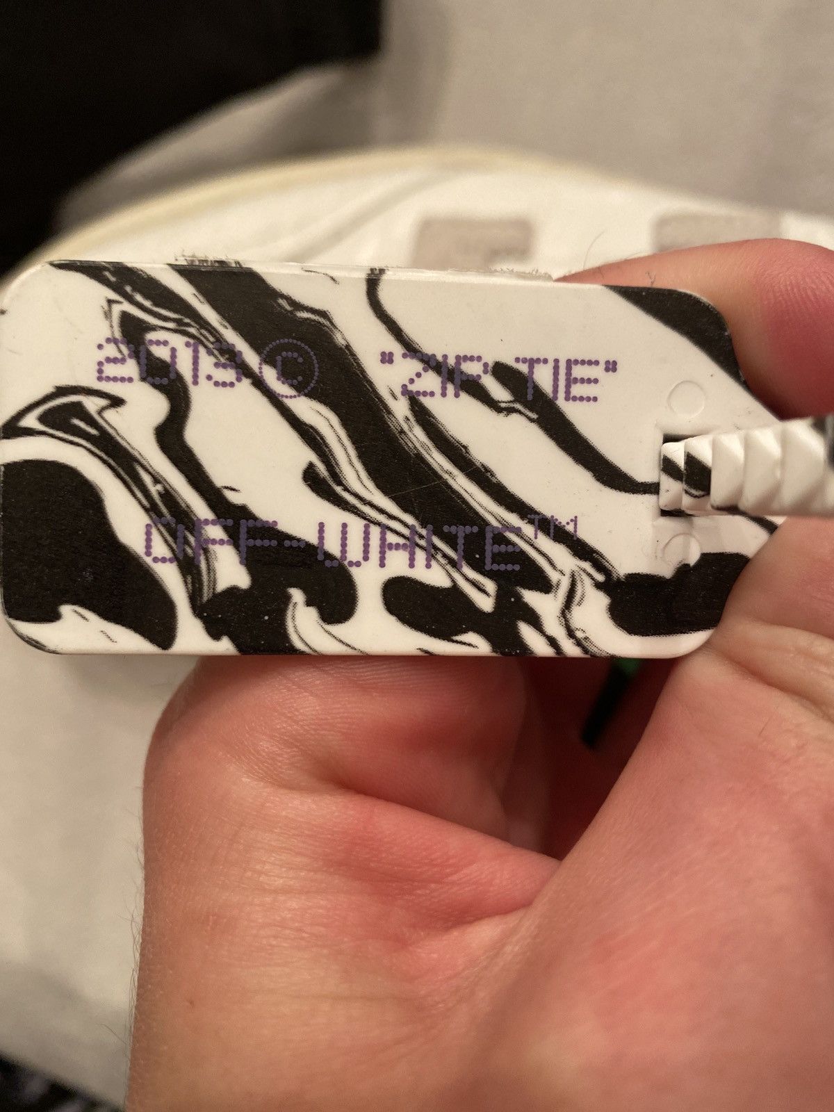 Off-White Off White Crocodile Embossed Sneakers Size US 8 / EU 41 - 8 Thumbnail