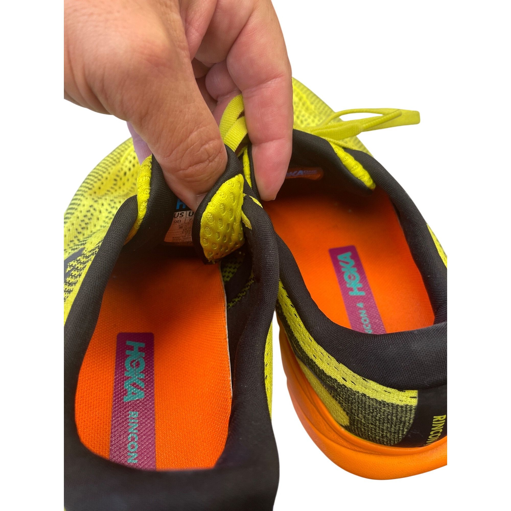 Hoka Hoka One Rincon 4 Womens yellow black Running Shoes sneakers Size US 9 / IT 39 - 7 Thumbnail