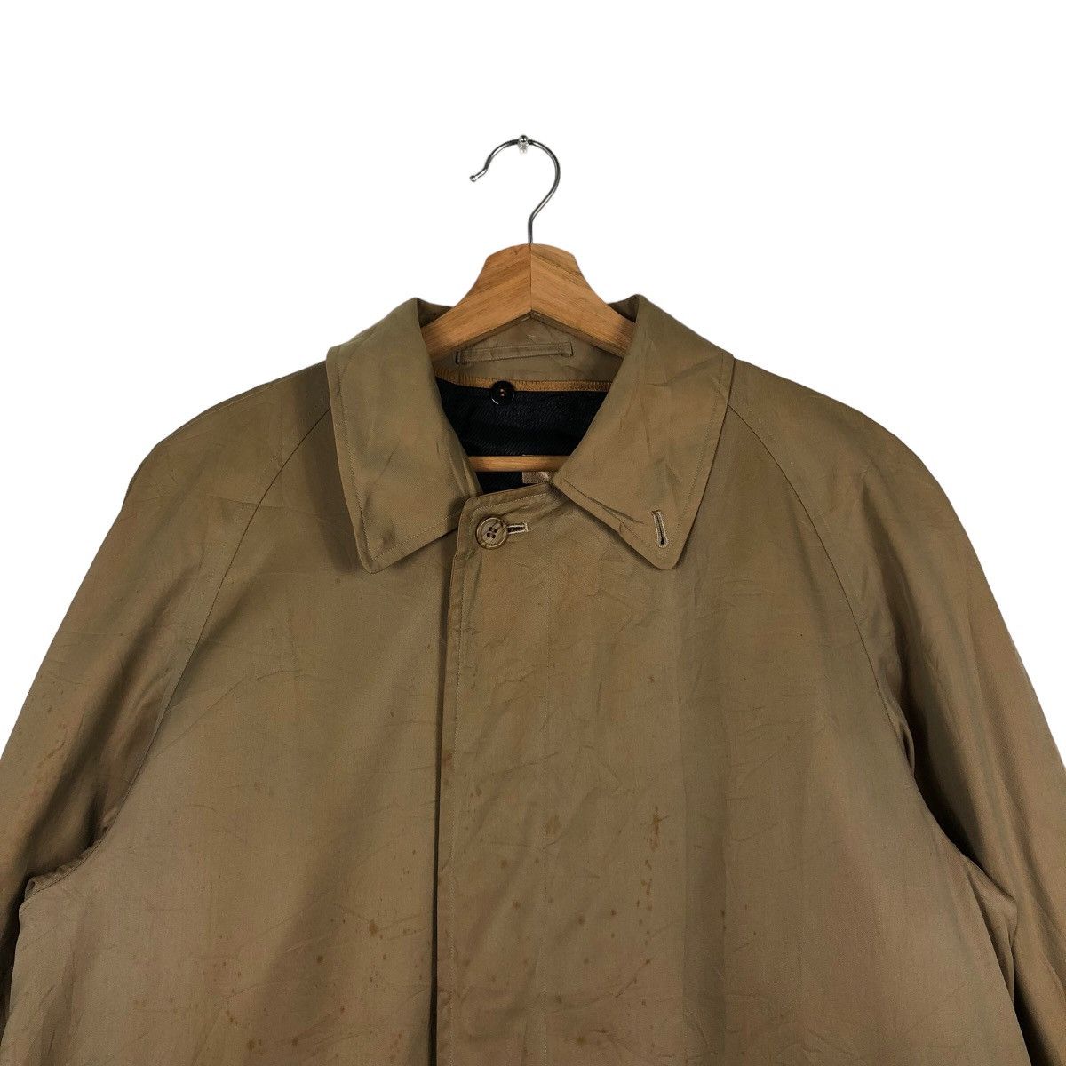 Japanese Brand 🔥VINTAGE LONG JACKET TRENCH NOVA CHECK DESIGN Size US M / EU 48-50 / 2 - 2 Thumbnail