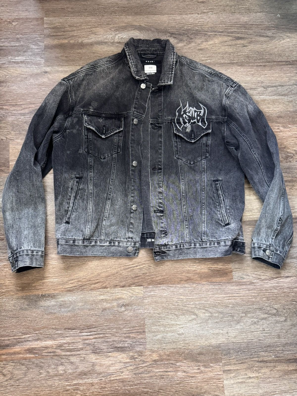 Ksubi Ksubi Denim jacket and Bronko mid-rise flared jeans Size US L / EU 52-54 / 3 - 2 Thumbnail