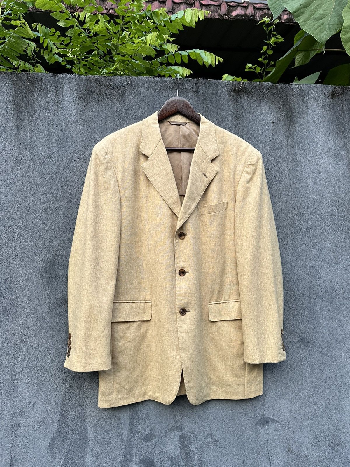 Christian Dior Monsieur Vintage Christian Dior Monsieur Yellow Blazer Jacket Size US M / EU 48-50 / 2 - 6 Thumbnail