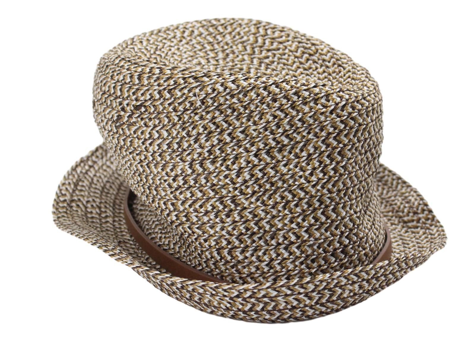 Giorgio Armani GIORGIO ARMANI Hat Mens 58 CM Lamb Leather Details Braided Size ONE SIZE - 5 Thumbnail