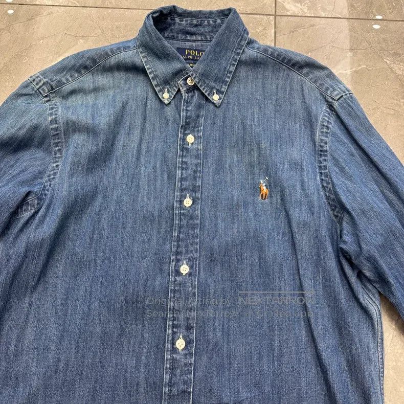 Polo Ralph Lauren RALPH LAUREN Classic denim shirt Size US M / EU 48-50 / 2 - 4 Thumbnail