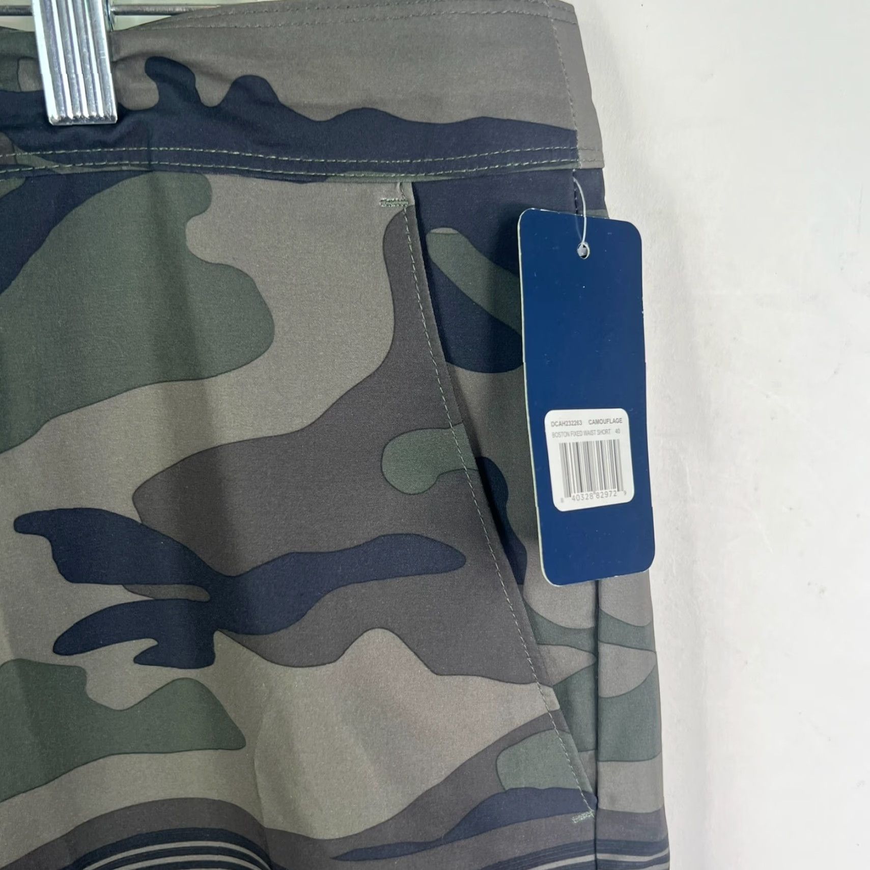 Vintage Trinity Coast Hybrid Camo Shorts Mens Size 40 Green Above Knee Size US 40 / EU 56 - 2 Thumbnail