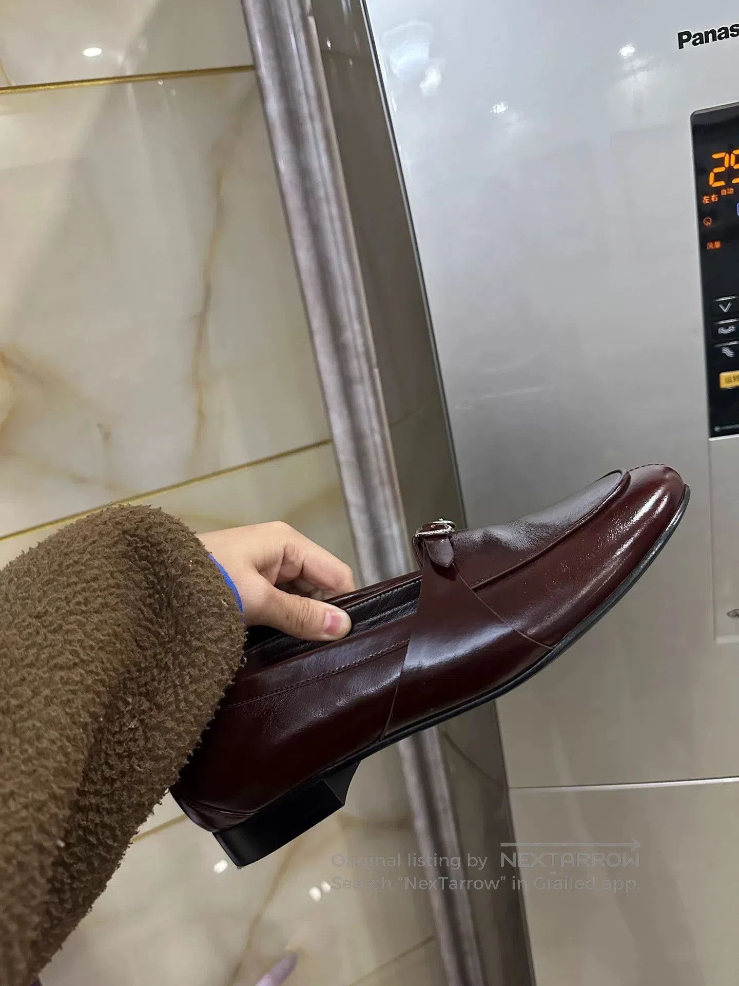 Japanese Brand Stylish Brown Loafers for Women. Size US 6 / IT 36 - 5 Thumbnail