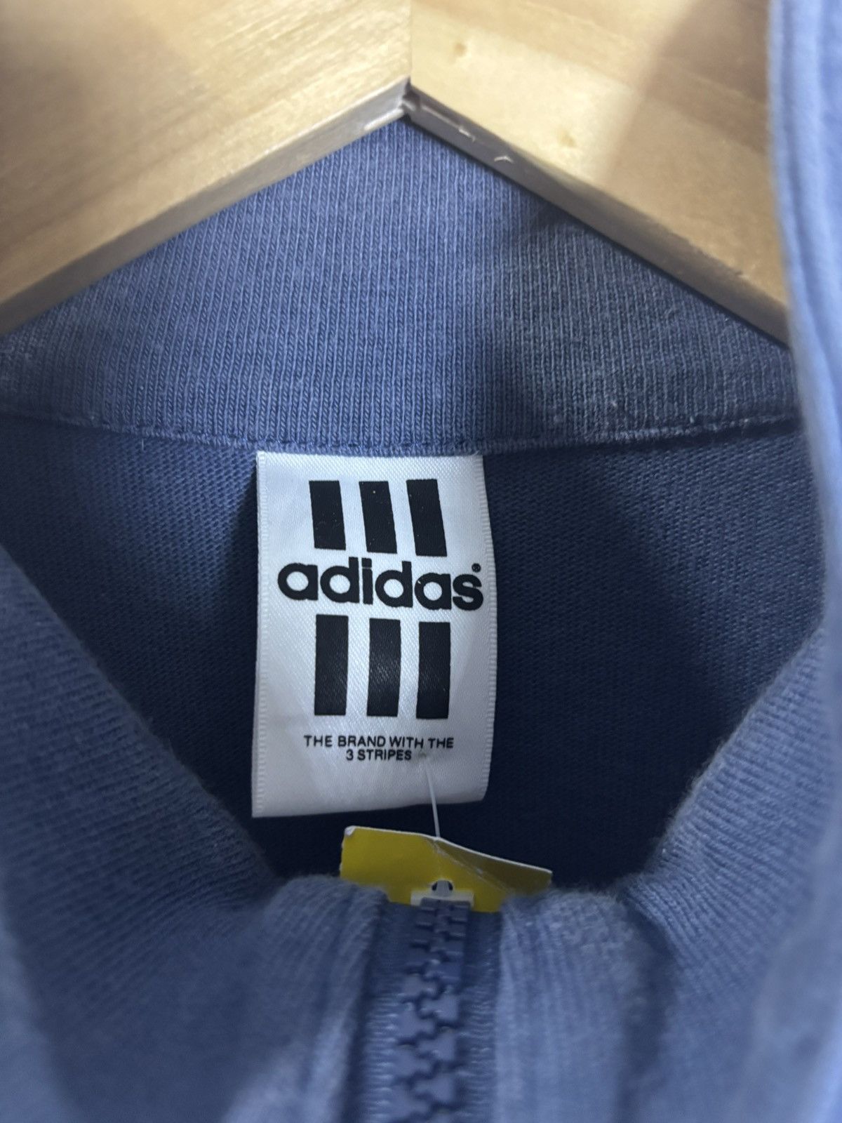 Adidas × Vintage Vintage Adidas Half Zipper Shirt Size US L / EU 52-54 / 3 - 4 Thumbnail