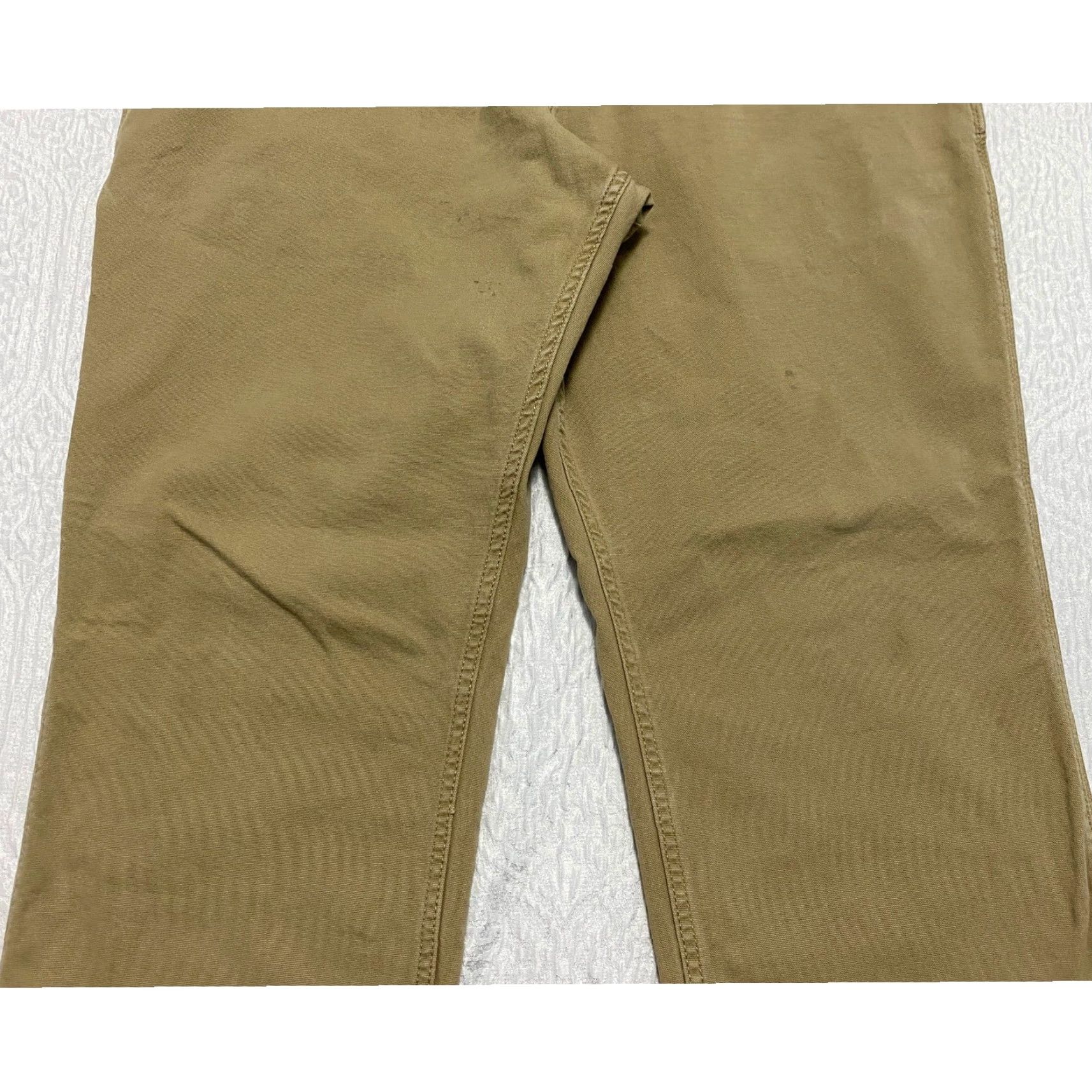 Carhartt VINTAGE Carhartt Relaxed Fit Carpenter Pants Mens 34x26 Tan Beige Work Utility Casual Trousers Size US 34 / EU 50 - 3 Thumbnail