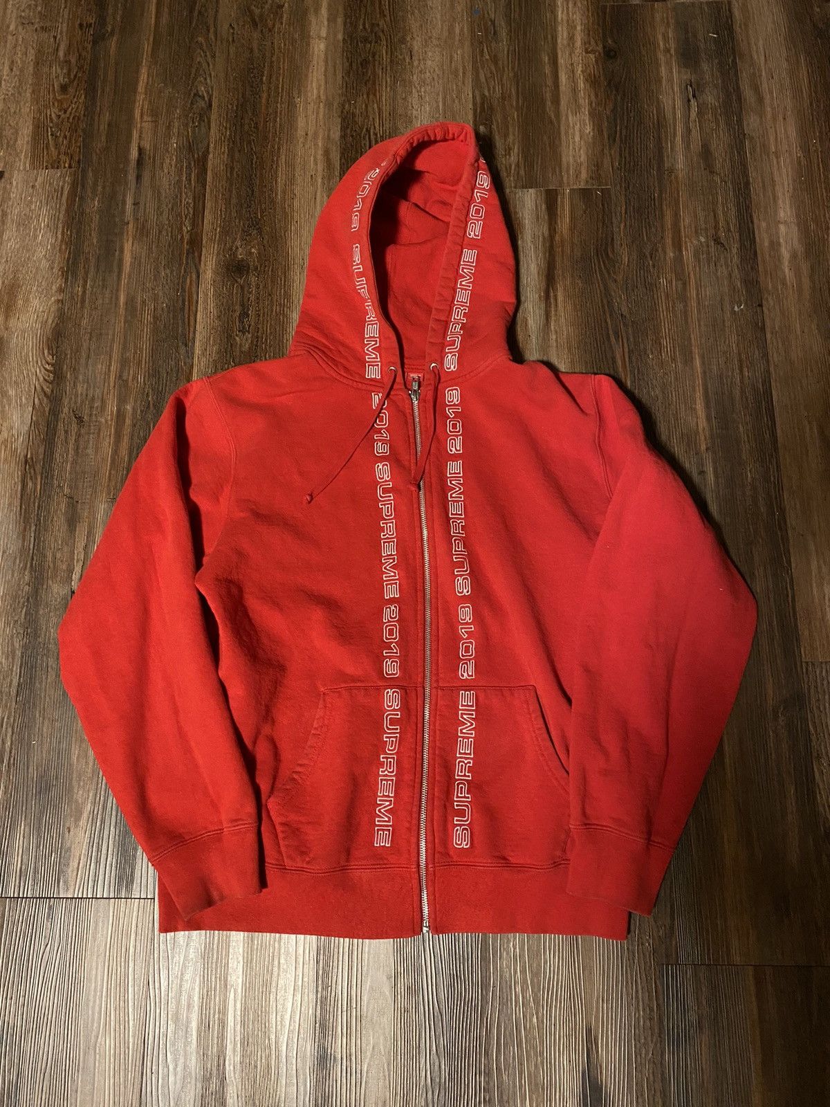 Supreme Supreme Zip Up Hoodie Grailed