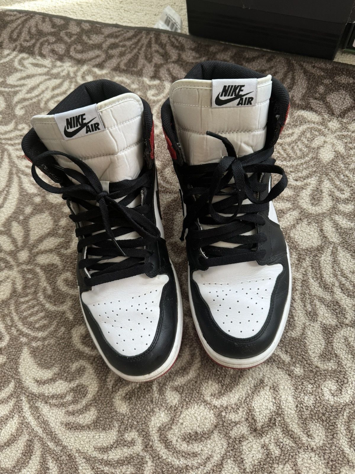 Jordan Brand Jordan 1 black toe size 10 2013 Size US 10 / EU 43 - 7 Thumbnail