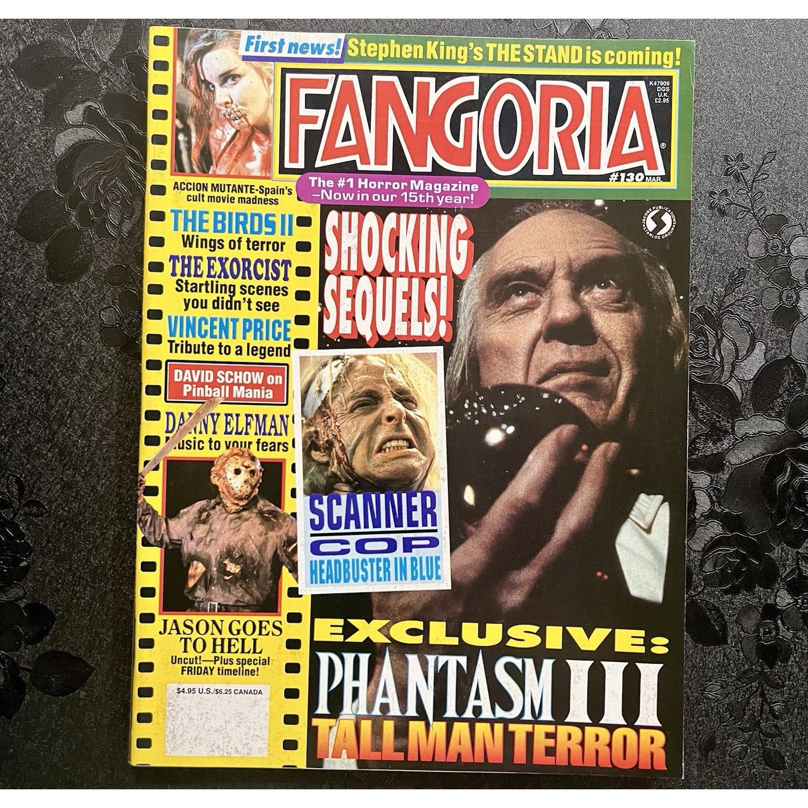 DC Comics Fangoria Magazine # 130 1994 The Birds Exorcist Stephen King Size ONE SIZE - 1 Thumbnail