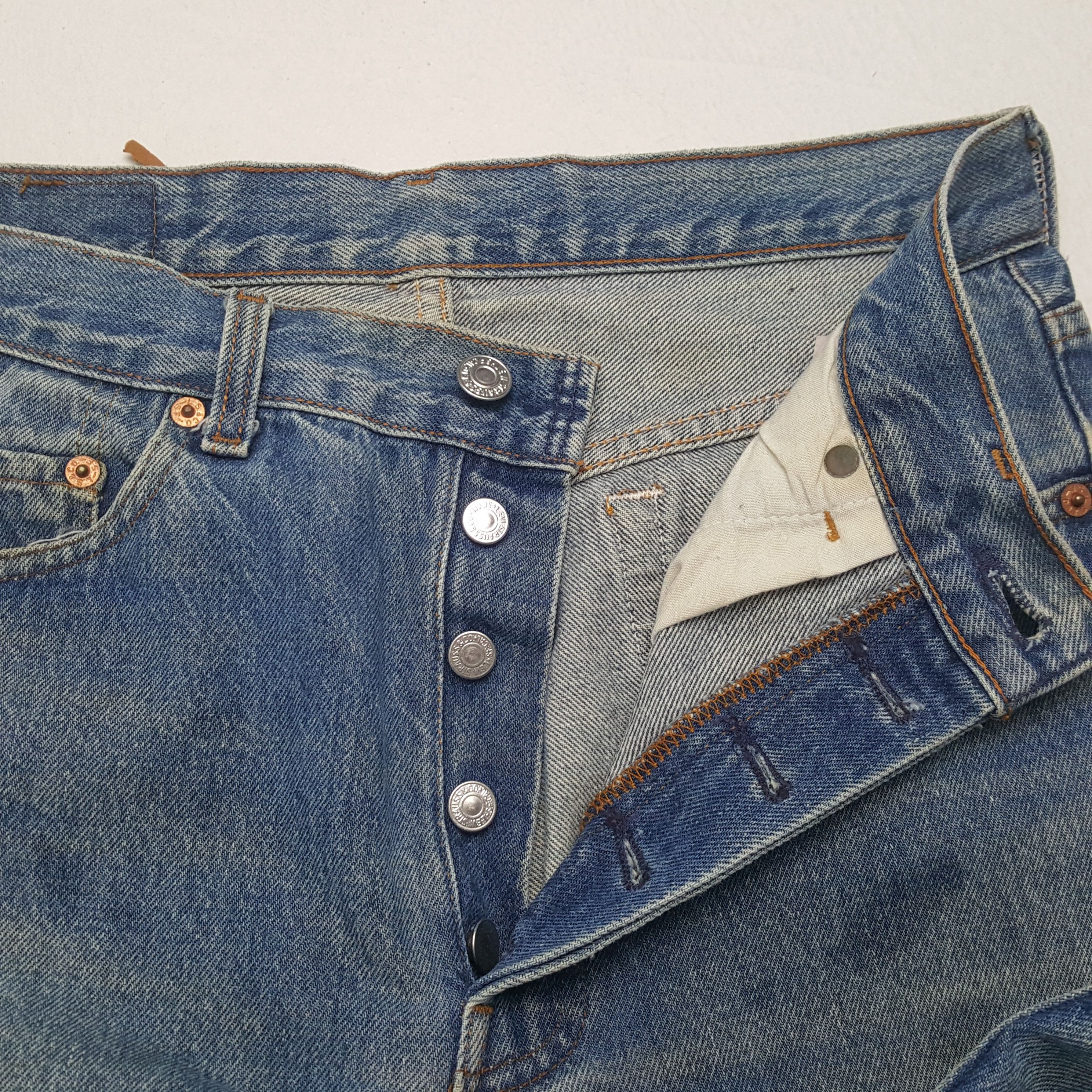 Levi's × Vintage LEVIS Daily Streetwear Style Distressed Jeans Size US 29 - 12 Thumbnail