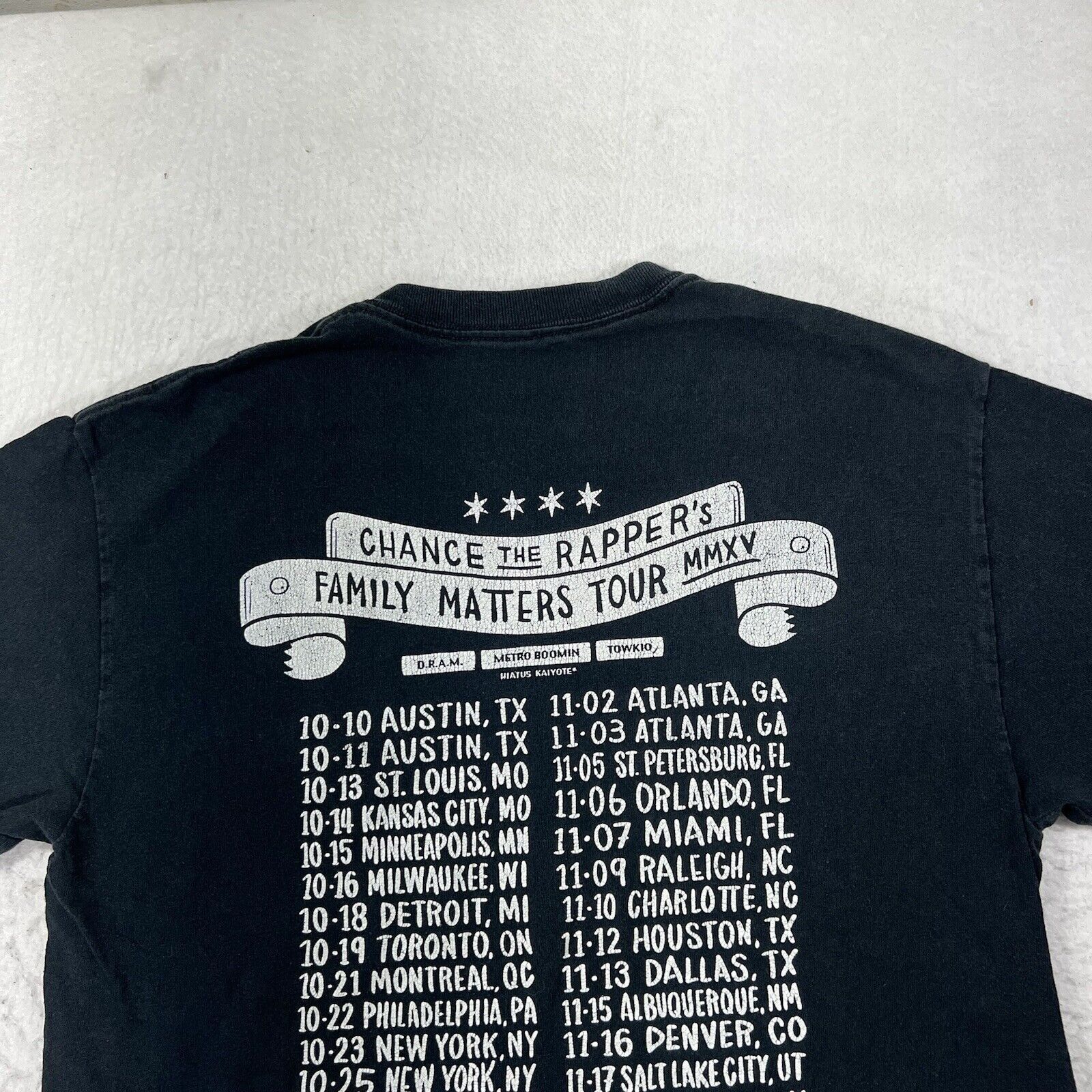 Chance The Rapper Chance the Rapper 2015 Family Matters Tour Lion Sun Tee Size US S / EU 44-46 / 1 - 10 Thumbnail