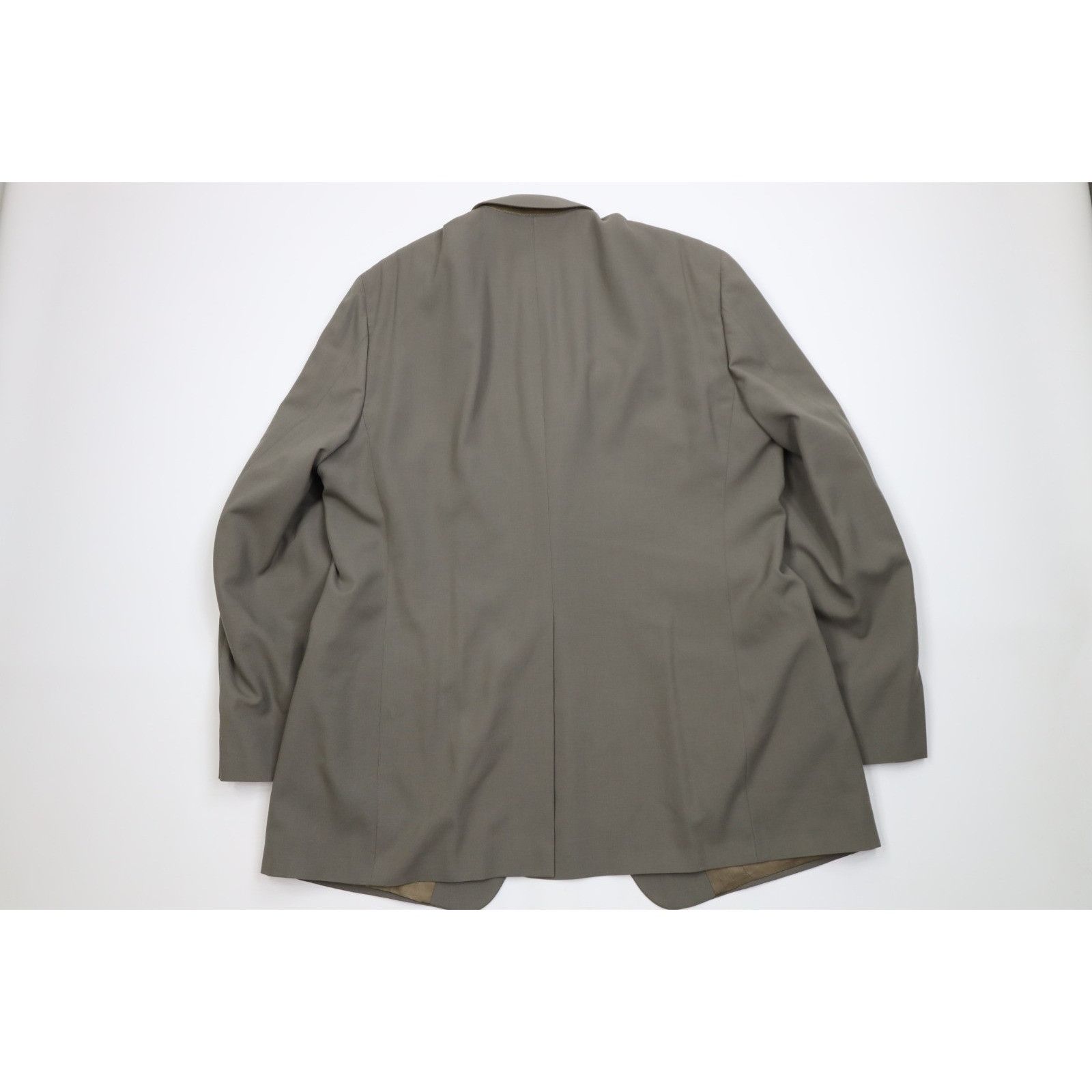 Vintage Vintage 90s Streetwear 2 Piece Wool Suit Wedding Green Size 48L - 10 Thumbnail