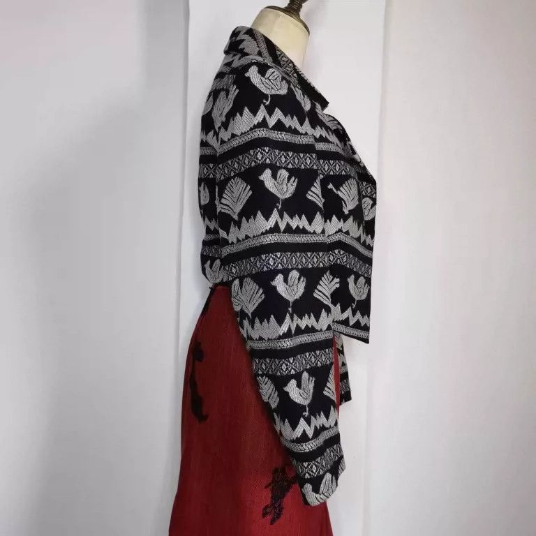 Comme des Garcons Comme des Garcons Embroidered coat Size M / US 6-8 / IT 42-44 - 3 Thumbnail