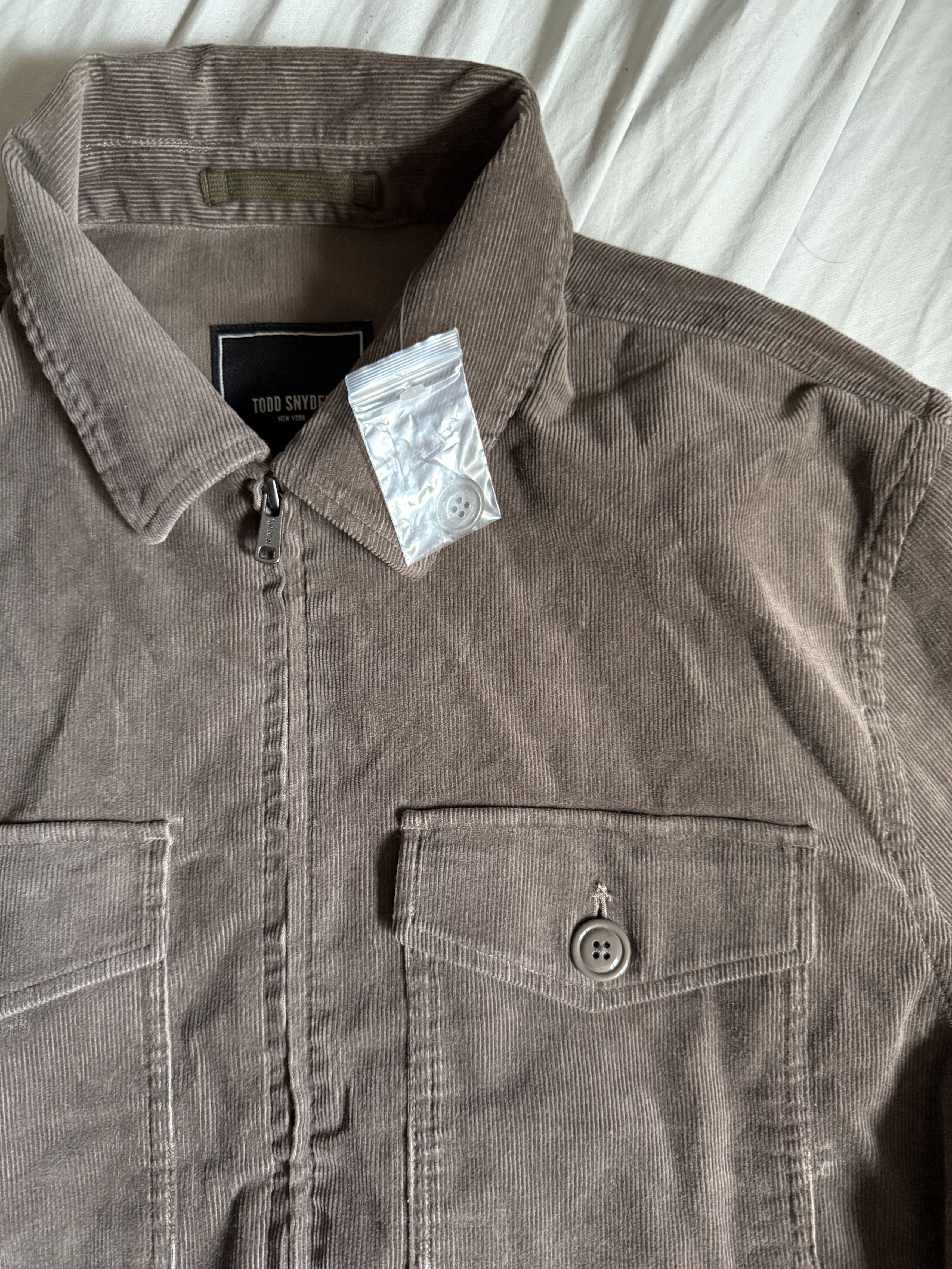 Todd Snyder Todd Snyder Corduroy Station Jacket Brown Large $348 Size US L / EU 52-54 / 3 - 1 Thumbnail