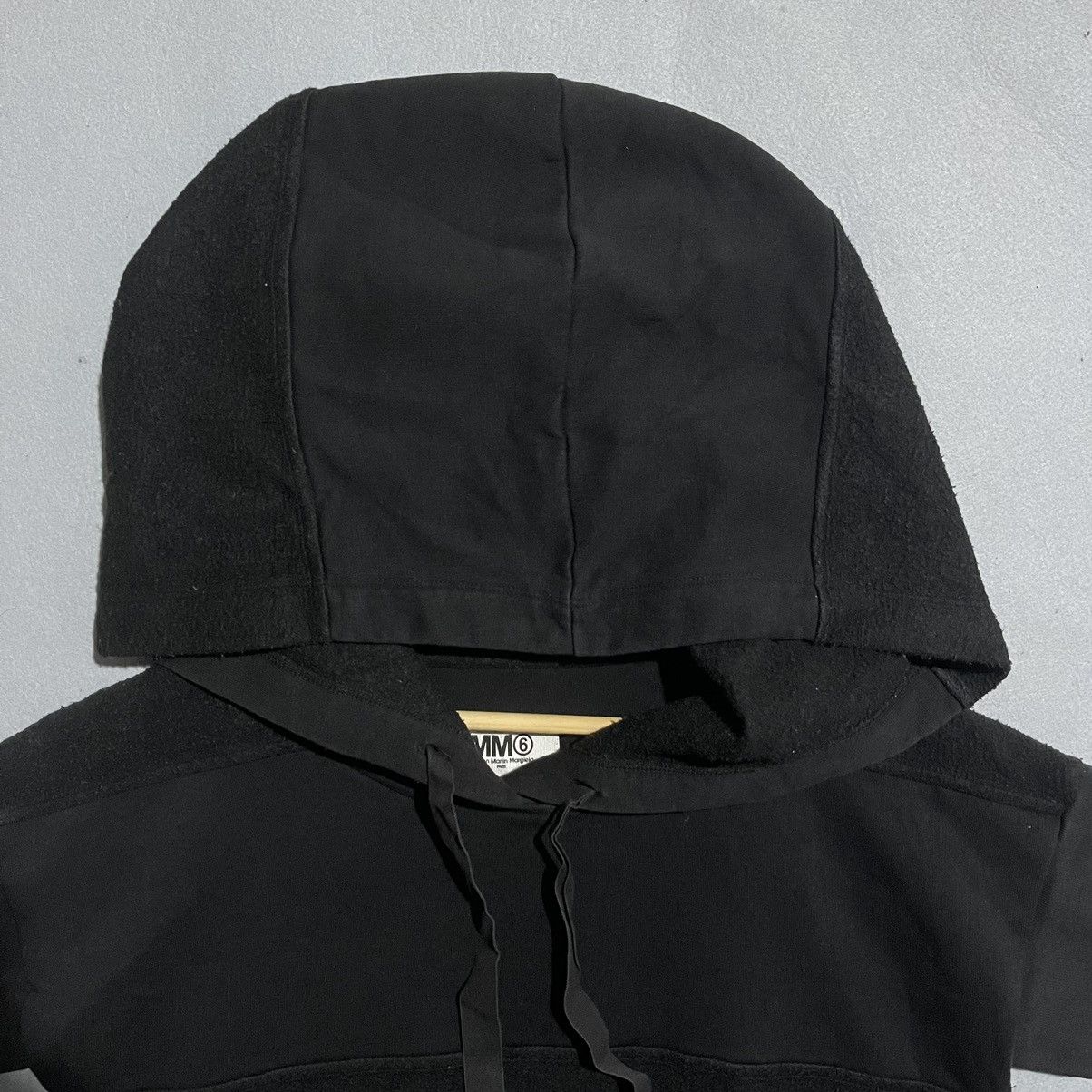 Maison Margiela MM6 Maison Margiela Black Sleeveless Hoodie Tunic – Size S Size S / US 4 / IT 40 - 5 Thumbnail