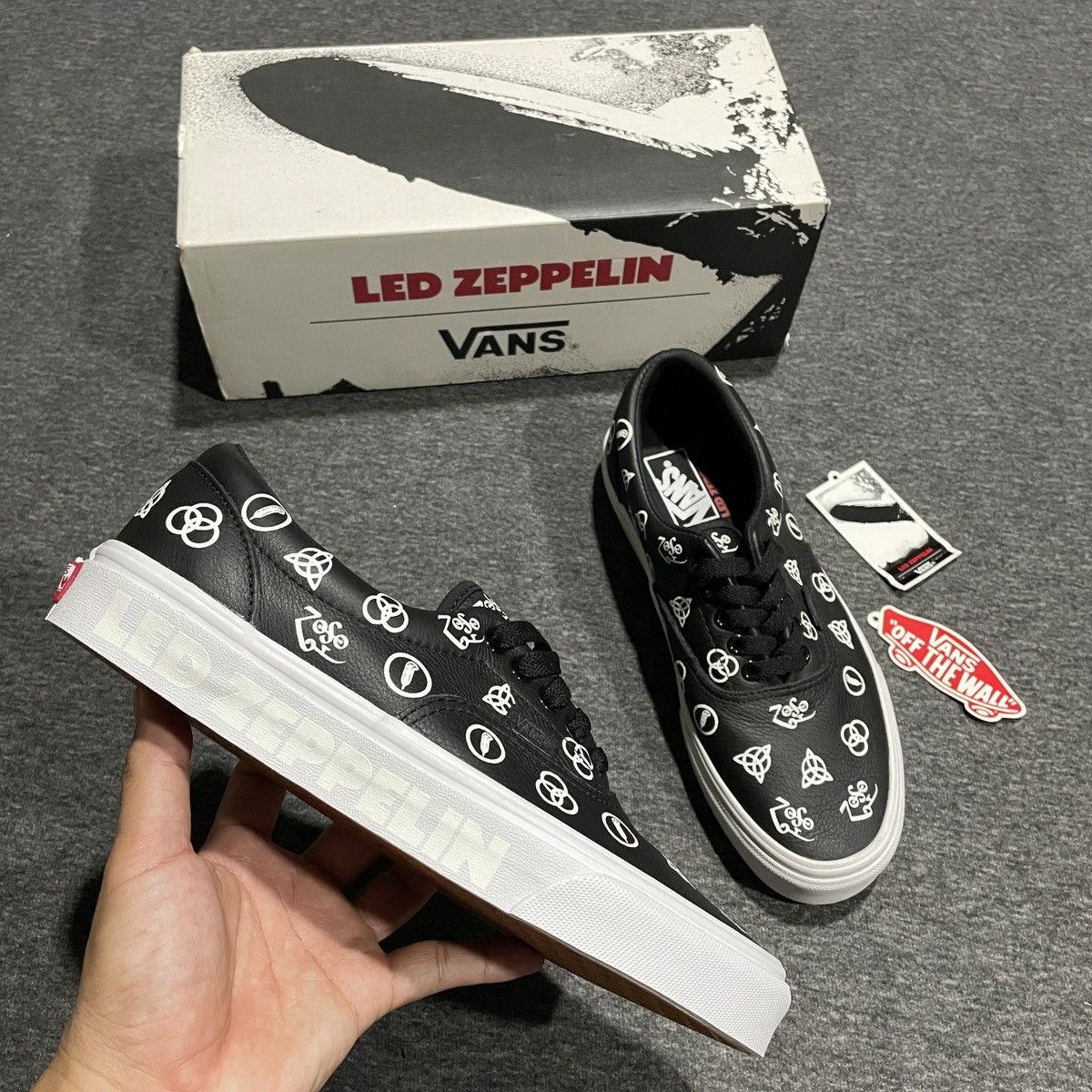 Vans vans led zeppelin leather Size US 8.5 / EU 41-42 - 1 Thumbnail