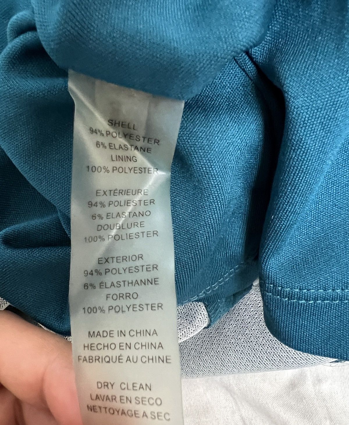 Vince Camuto Vince Camuto Teal Sleeveless Midi Sheath Dress size 2 Size XS / US 0-2 / IT 36-38 - 6 Thumbnail