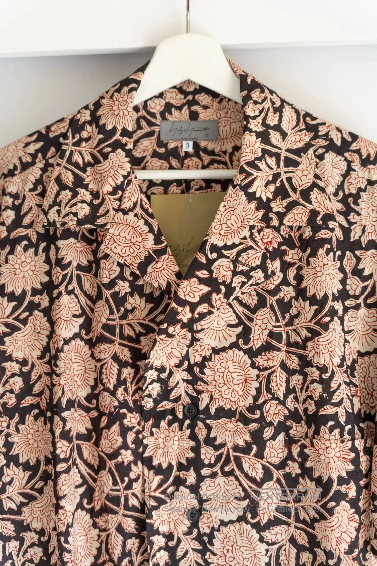 Yohji Yamamoto yohji yamamoto floral short sleeve shirt. Size US M / EU 48-50 / 2 - 3 Thumbnail