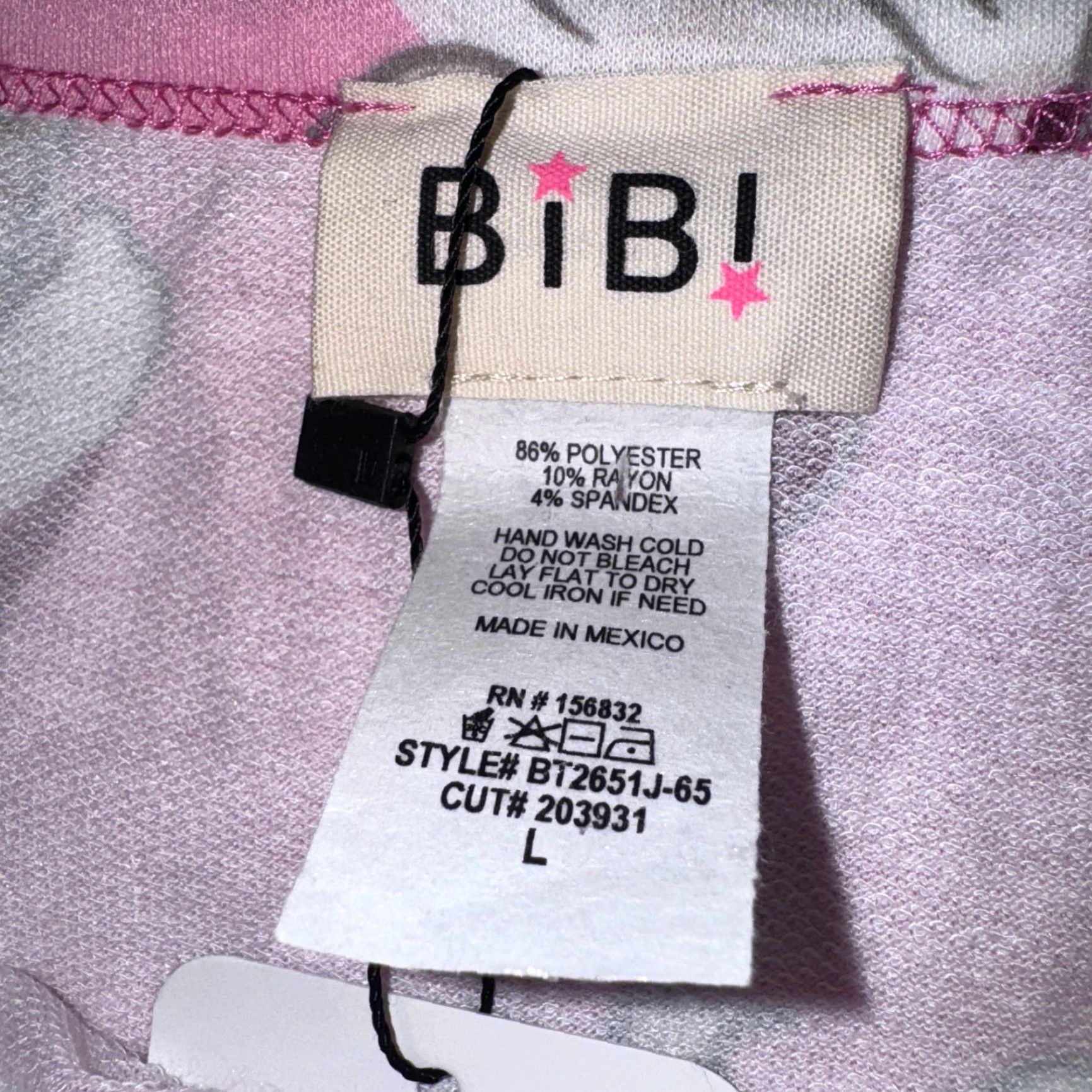 Pinko BiBi Pajama Top Women L Pink Christmas Santa Claus Santa Honey NWT Comfy Stretch Size L / US 10 / IT 46 - 2 Thumbnail