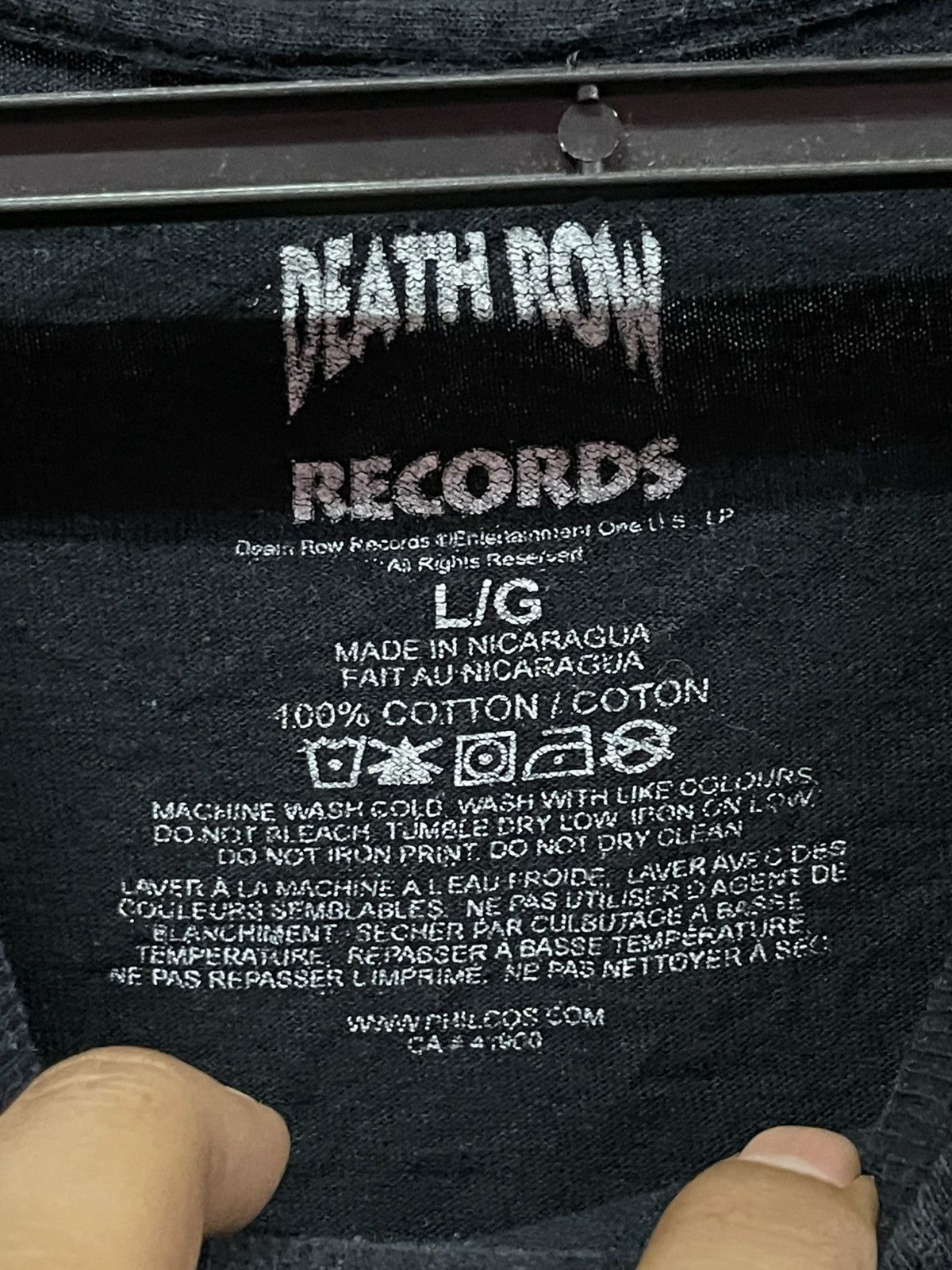 Death Row Records Death Row Records - Low Rider Wall🔥🔥🔥 Size US L / EU 52-54 / 3 - 3 Thumbnail