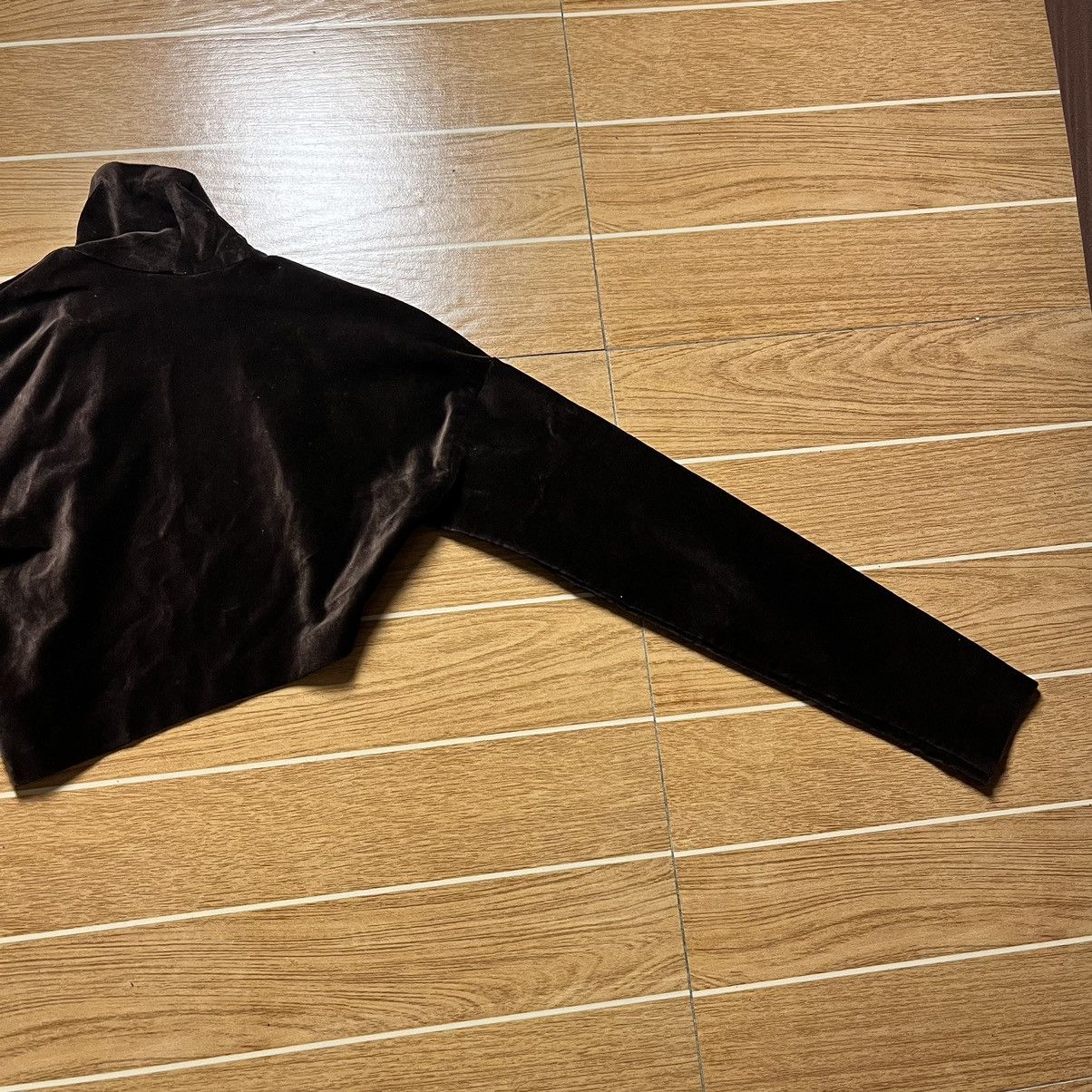 Romeo Gigli Vtg Romeo Gigli A/W 1989 Brown Velvet Cocoon Shrug Jacket Size M / US 6-8 / IT 42-44 - 16 Thumbnail