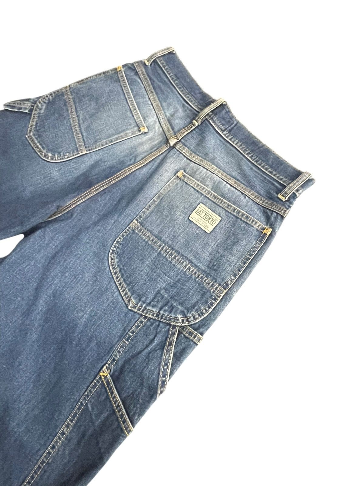 Fat Tokyo × Japanese Brand × Vintage Vintage Fat Tokyo Denim Short Size US 32 / EU 48 - 6 Thumbnail