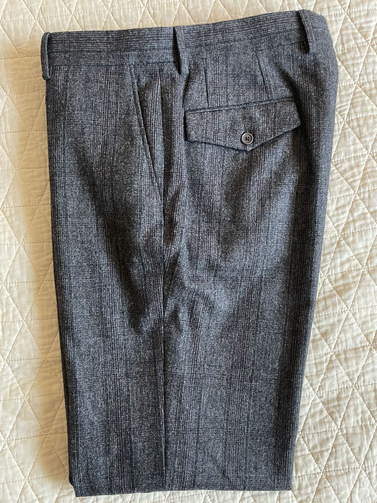 John Varvatos Contemporary Check Print Trouser Size US 34 / EU 50 - 1 Thumbnail