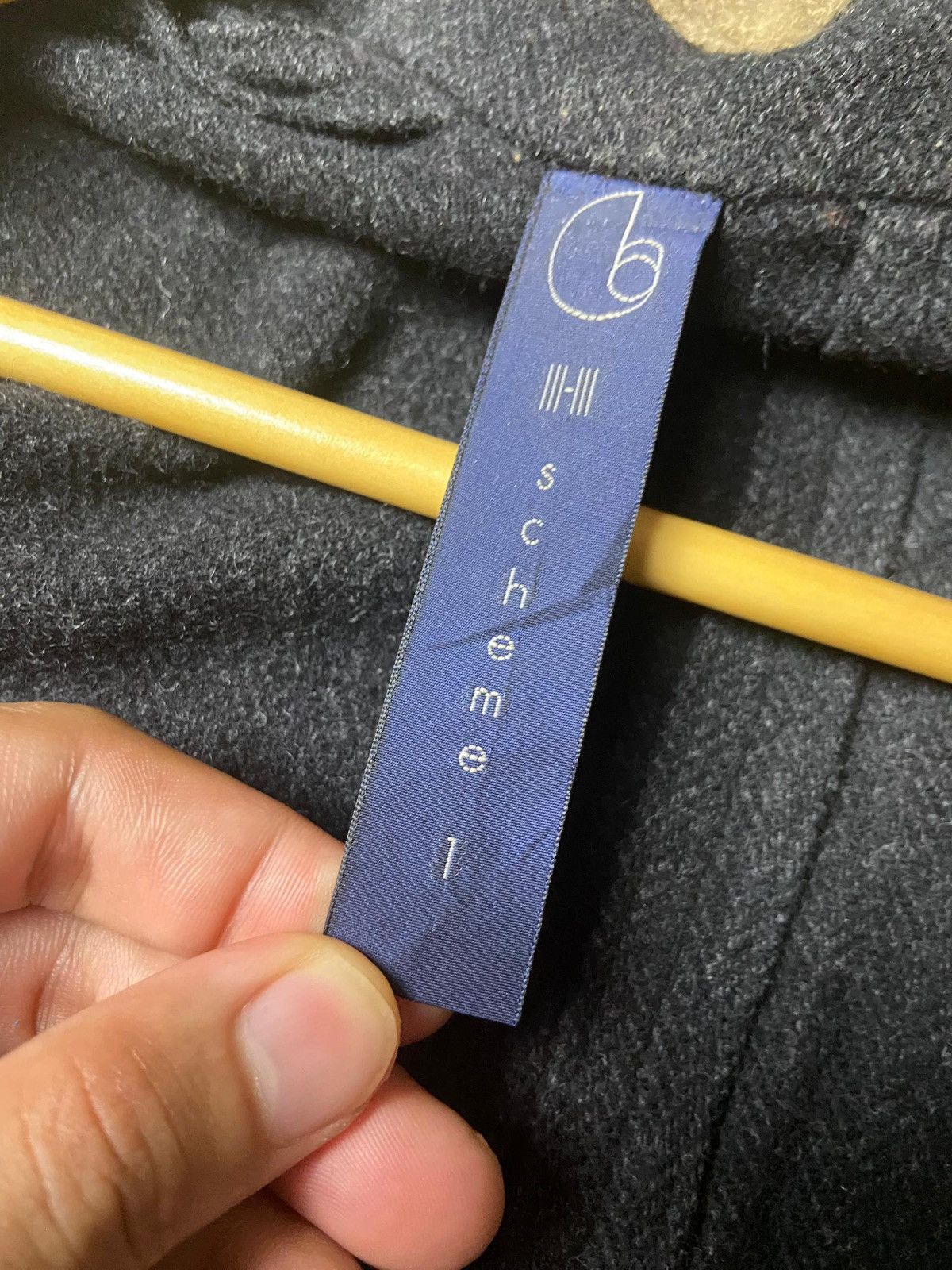 Japanese Brand H Scheme Brand Wool Buttoned Jacket (171) Size US XXS / EU 40 - 6 Thumbnail