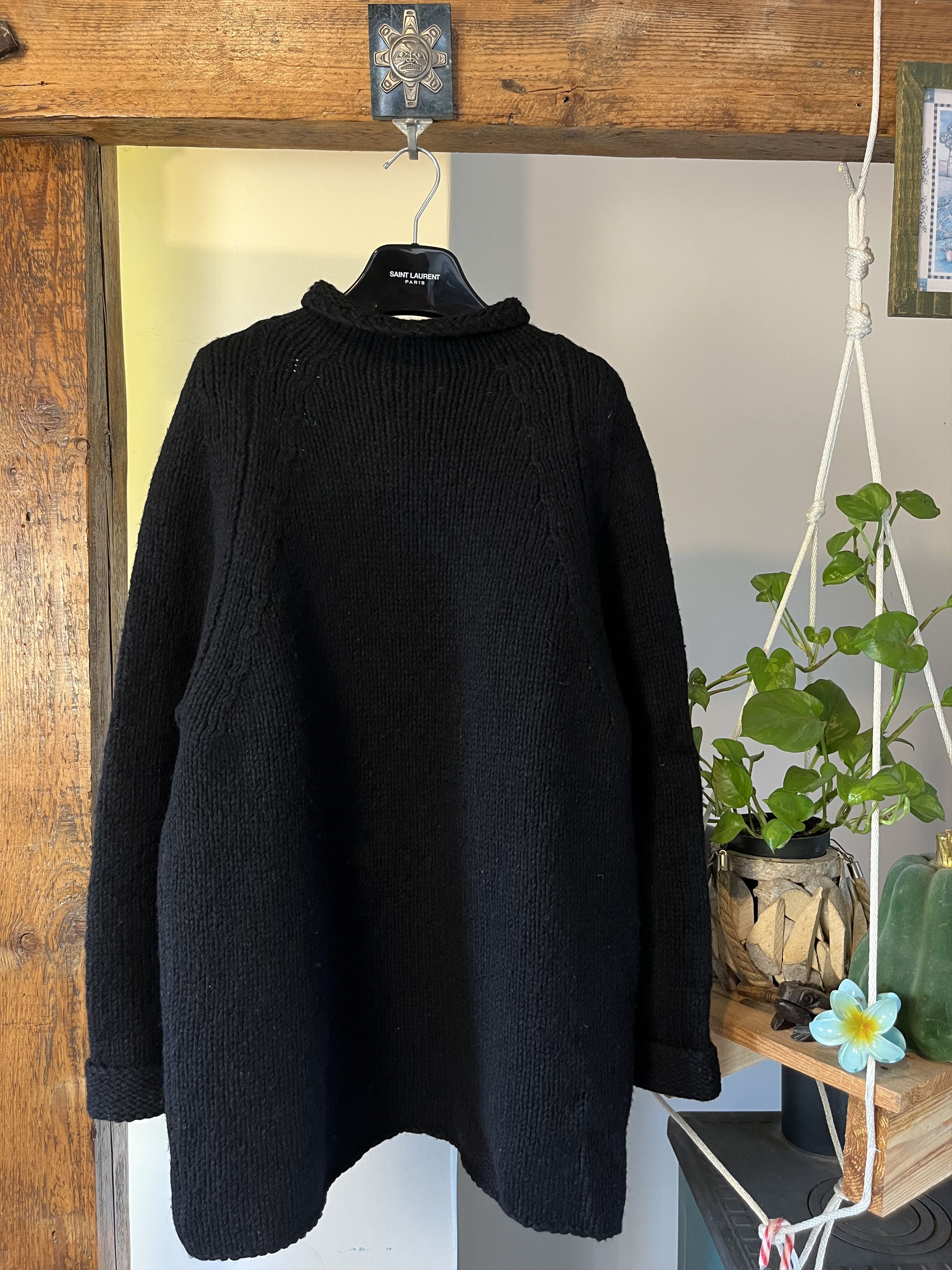 Jil Sander Vintage 90s Jil Sander Plus Long Wool Knitwear Size L / US 10 / IT 46 - 1 Thumbnail