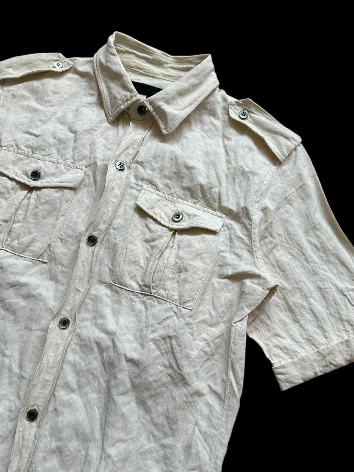 Lithium Archive Lithium Homme Japan wrinkled shirt Size US S / EU 44-46 / 1 - 3 Thumbnail