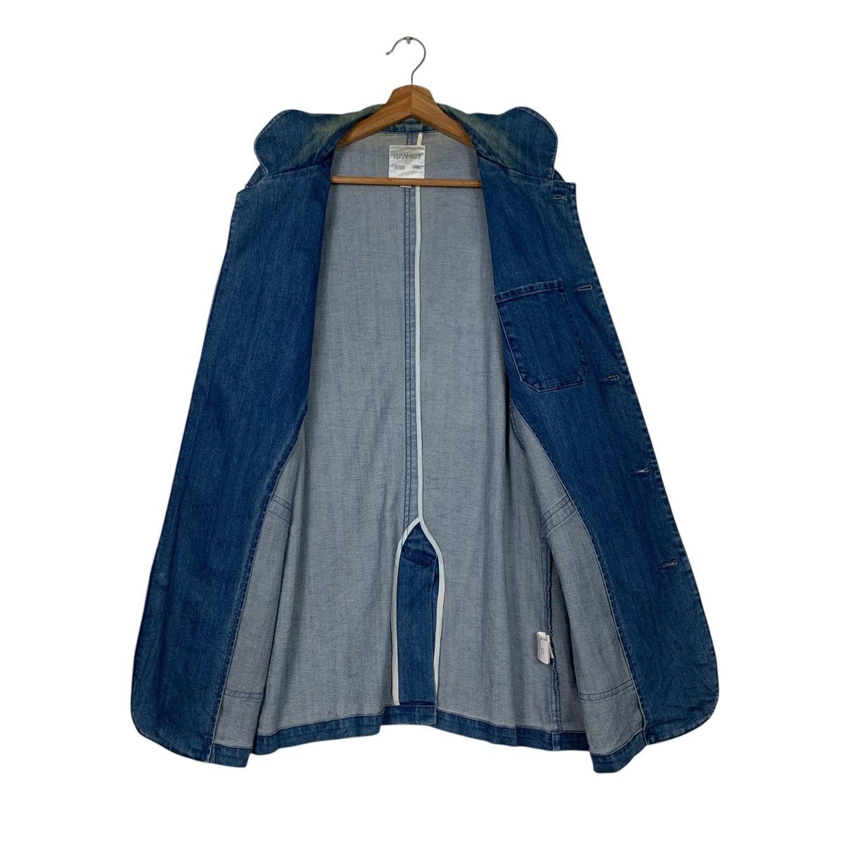 Gramicci GRAMICCI Embroidery Small Logo Work Denim Jacket #2145-C95 Size US XL / EU 56 / 4 - 11 Thumbnail