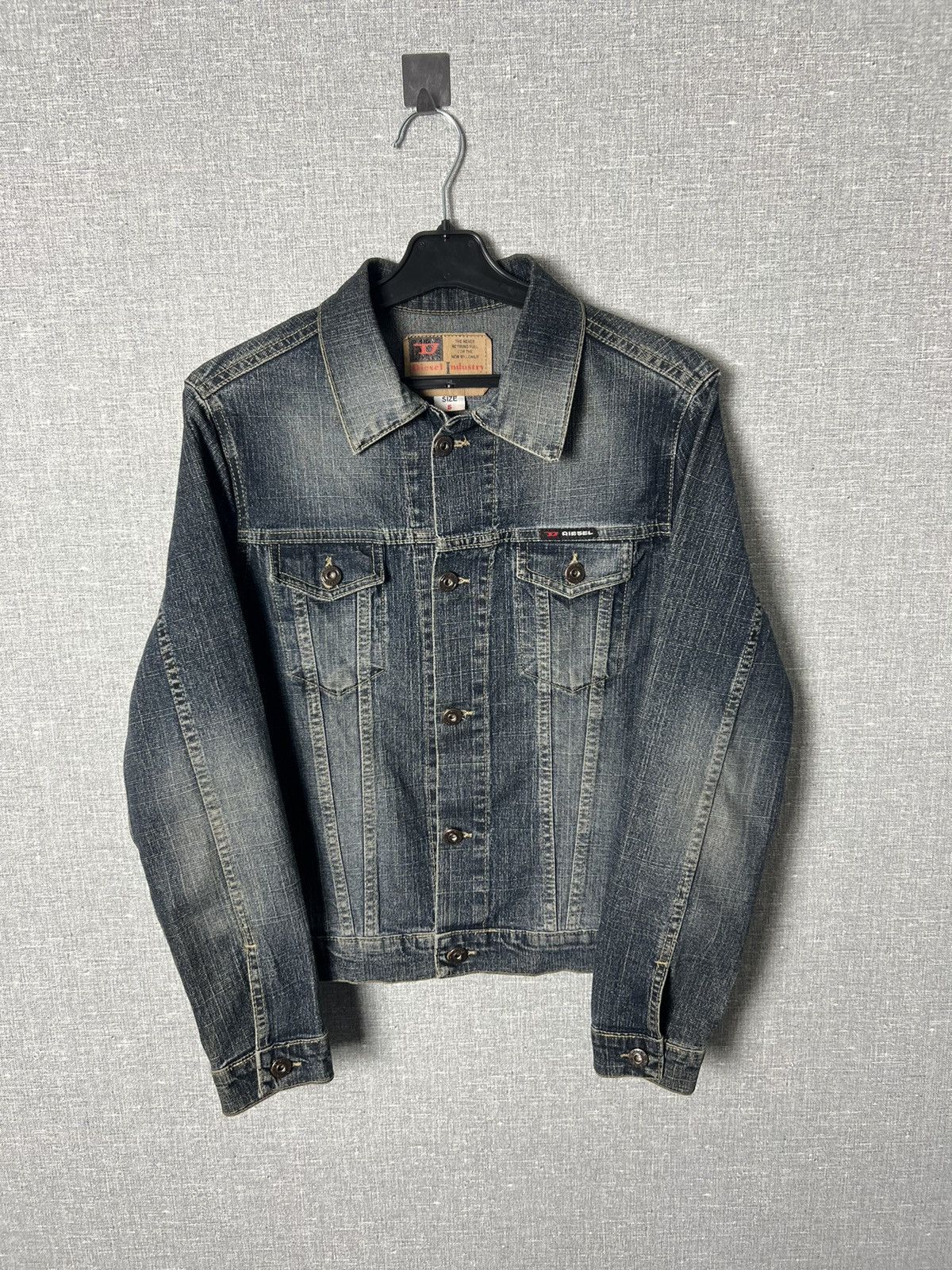 Diesel Rare Vintage Diesel Denim Jacket Women’s Size S Jean Jacket Size S / US 4 / IT 40 - 1 Thumbnail