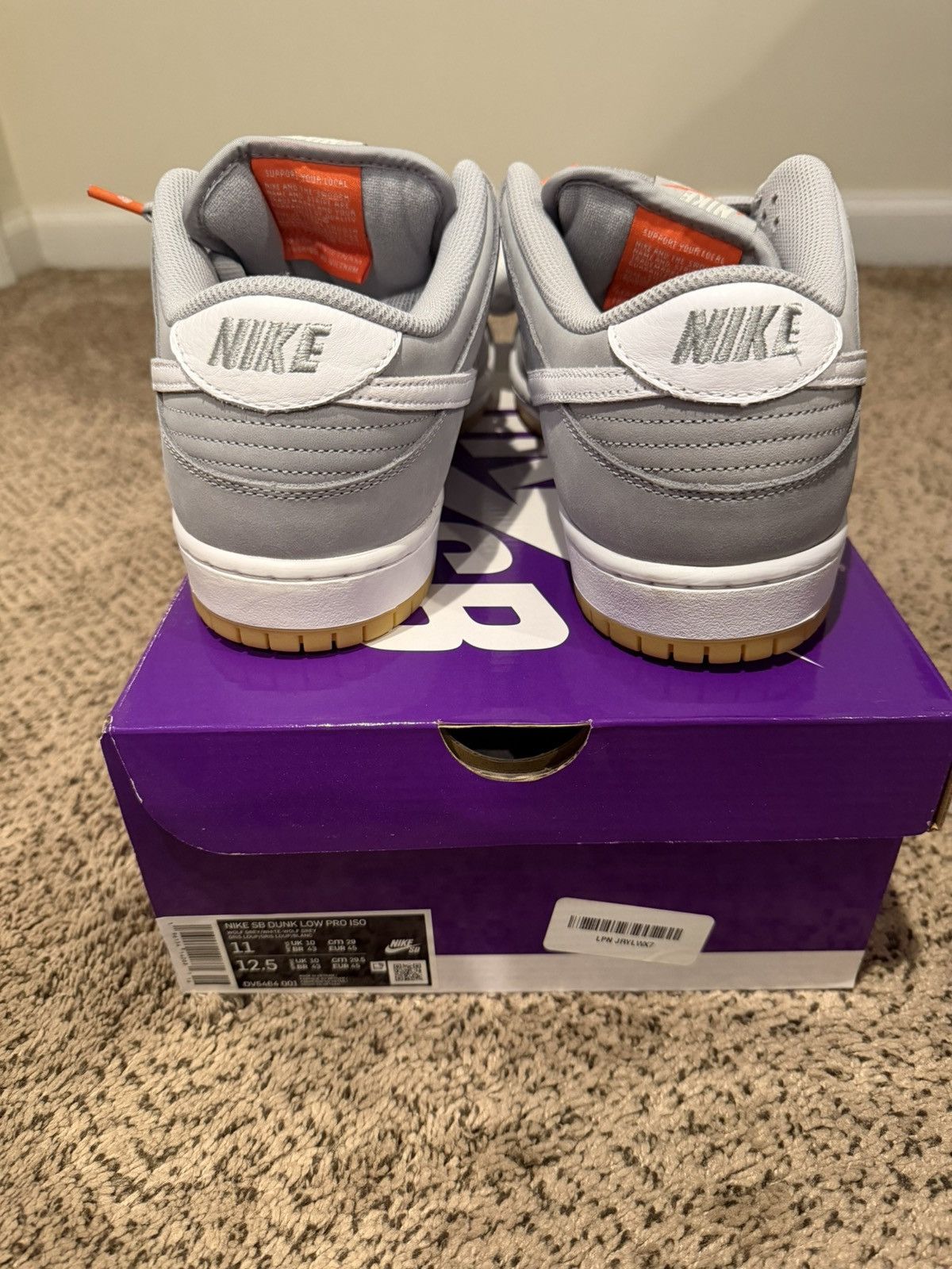 Nike SB Nike SB Dunk Grey Gum Size US 11 / EU 44 - 4 Thumbnail