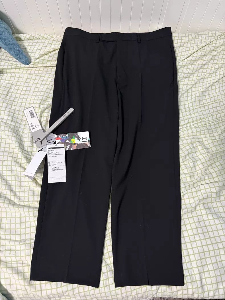 Rick Owens Rick Owens Worsted wool ankle-baring trousers Size US 36 / EU 52 - 1 Thumbnail