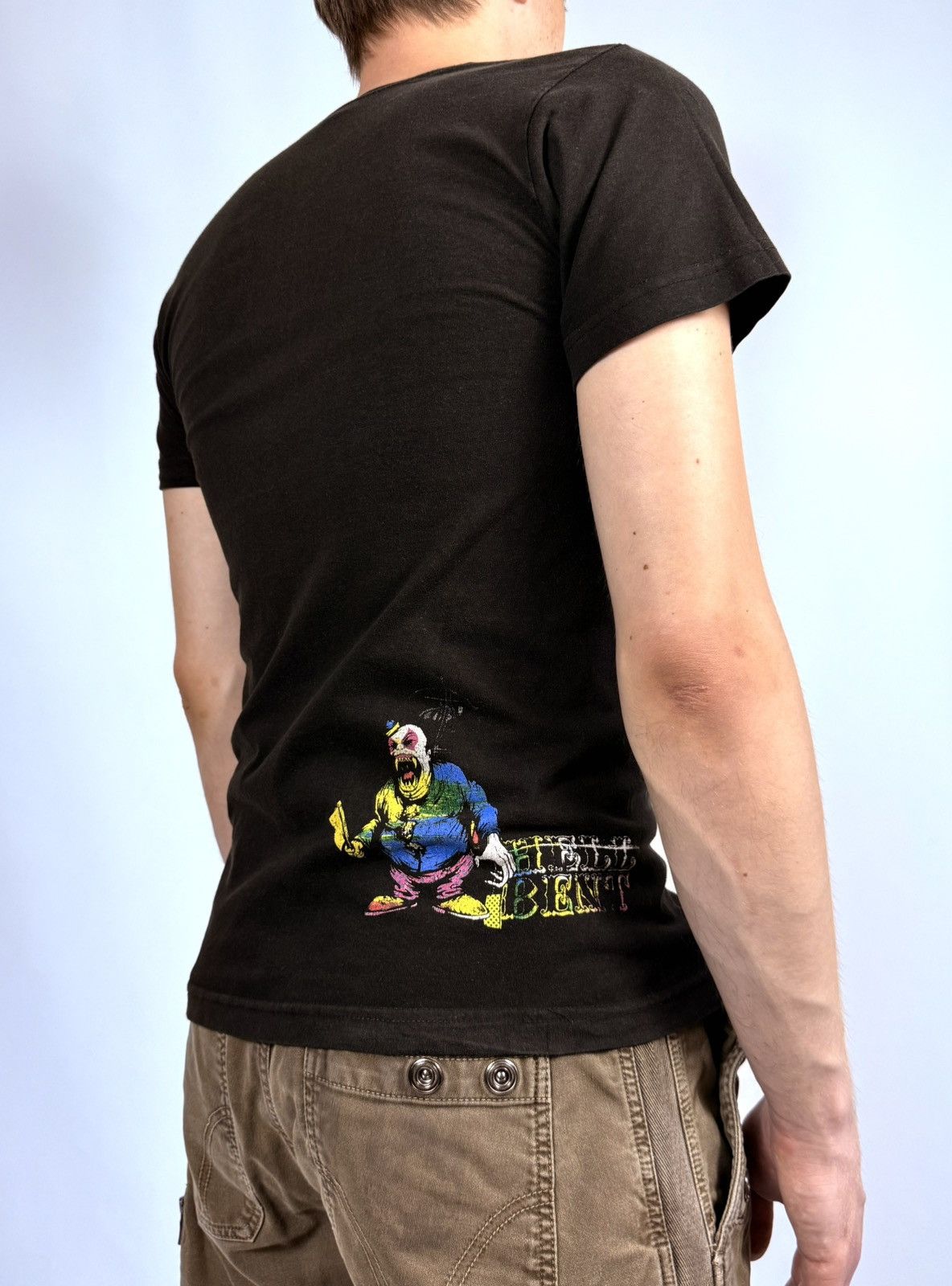 Band Tees Vintage 00s Hellbent Clown Movie Horror Graphic Tee Shirt Size US S / EU 44-46 / 1 - 3 Thumbnail