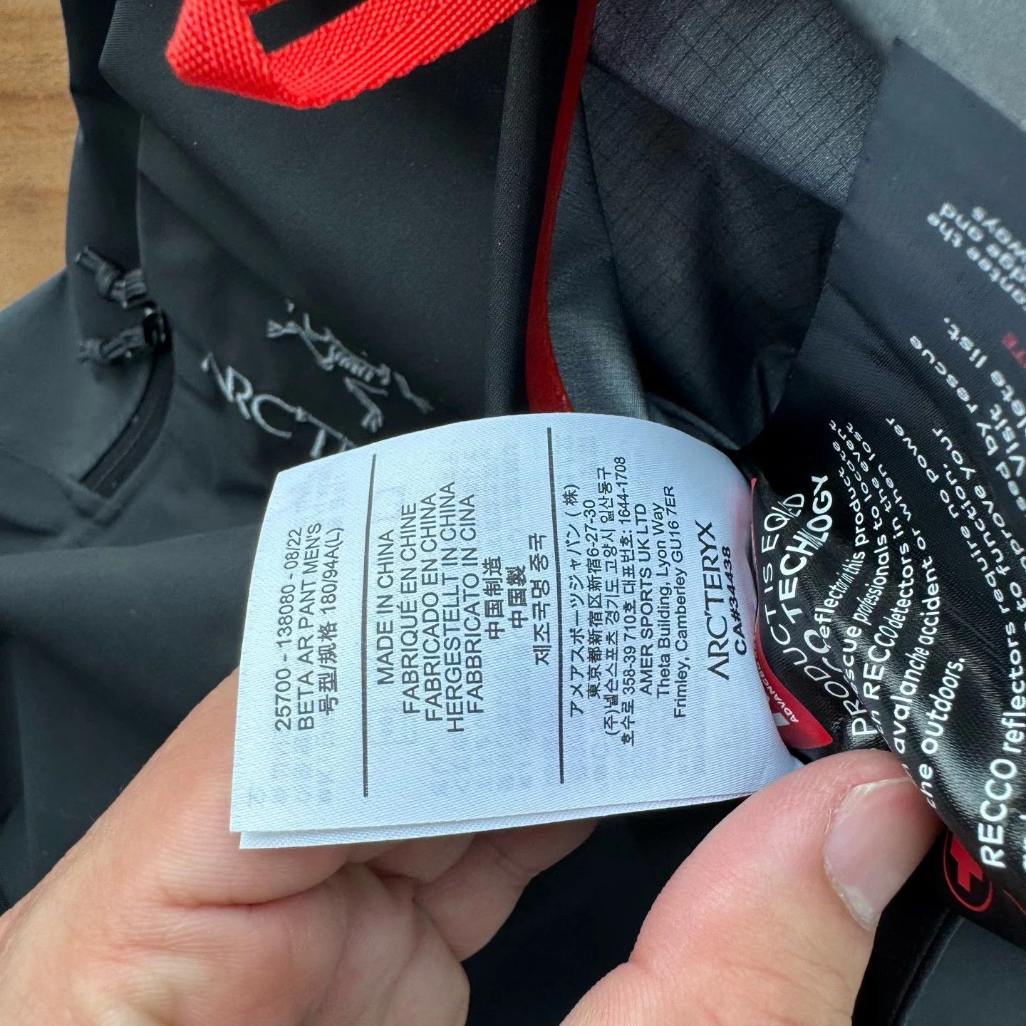 Arc'teryx Arc'teryx Beta AR Black L Like New Size US 34 / EU 50 - 7 Thumbnail