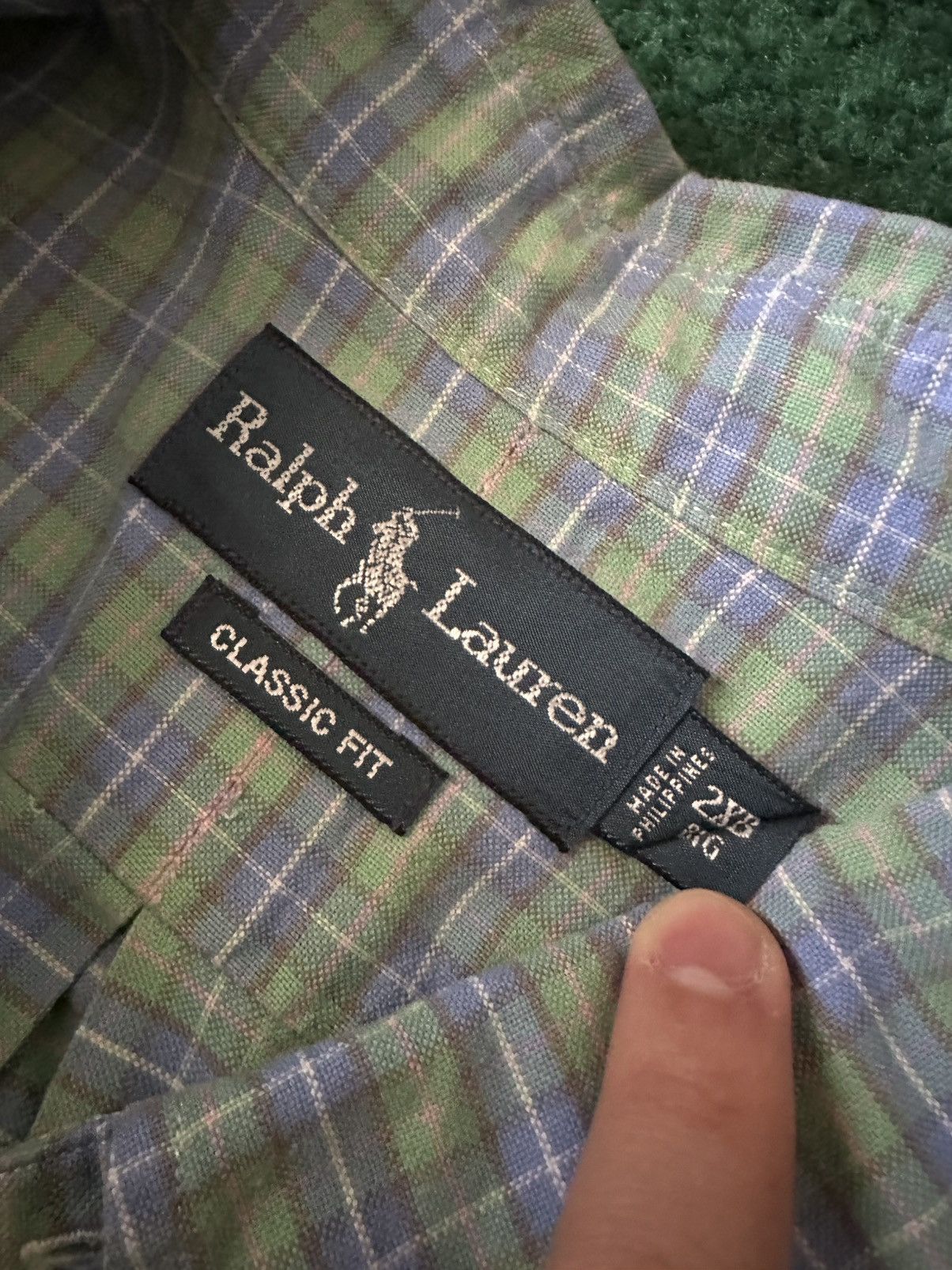 Ralph Lauren Ralph Lauren Classic Fit Plaid Shirt Size US XXL / EU 58 / 5 - 3 Thumbnail