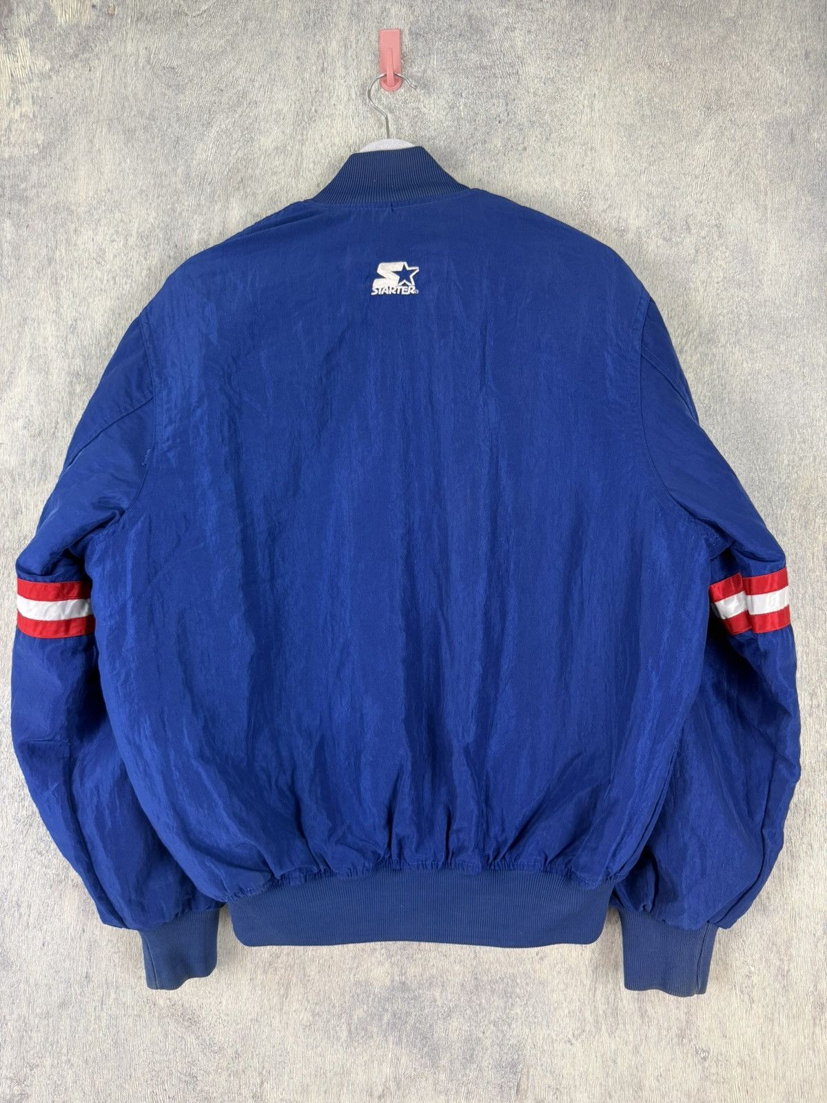 Pro Line × Starter × Vintage Vintage 90s NEW YORK GIANTS nfl Varsity Jacket by Starter Size US M / EU 48-50 / 2 - 9 Thumbnail