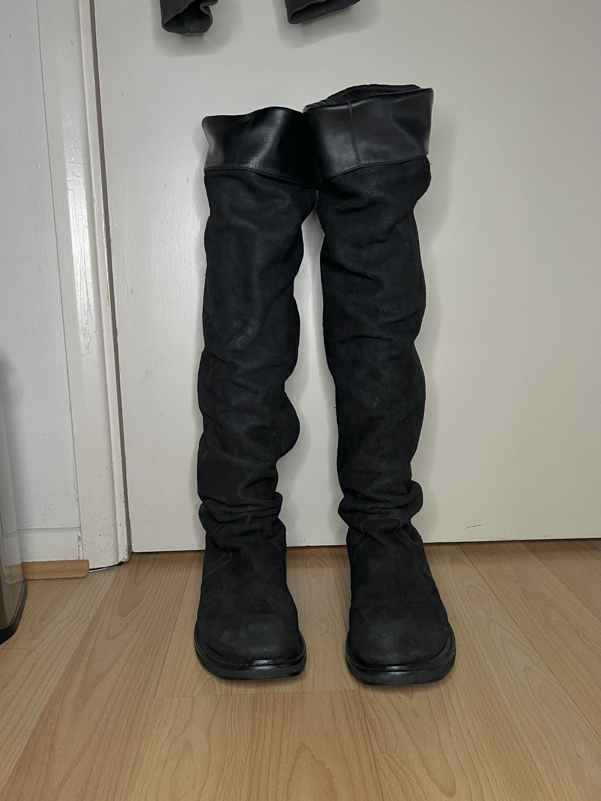 Rick Owens Rick owens thigh high creeper boot Size US 8 / EU 41 - 2 Thumbnail