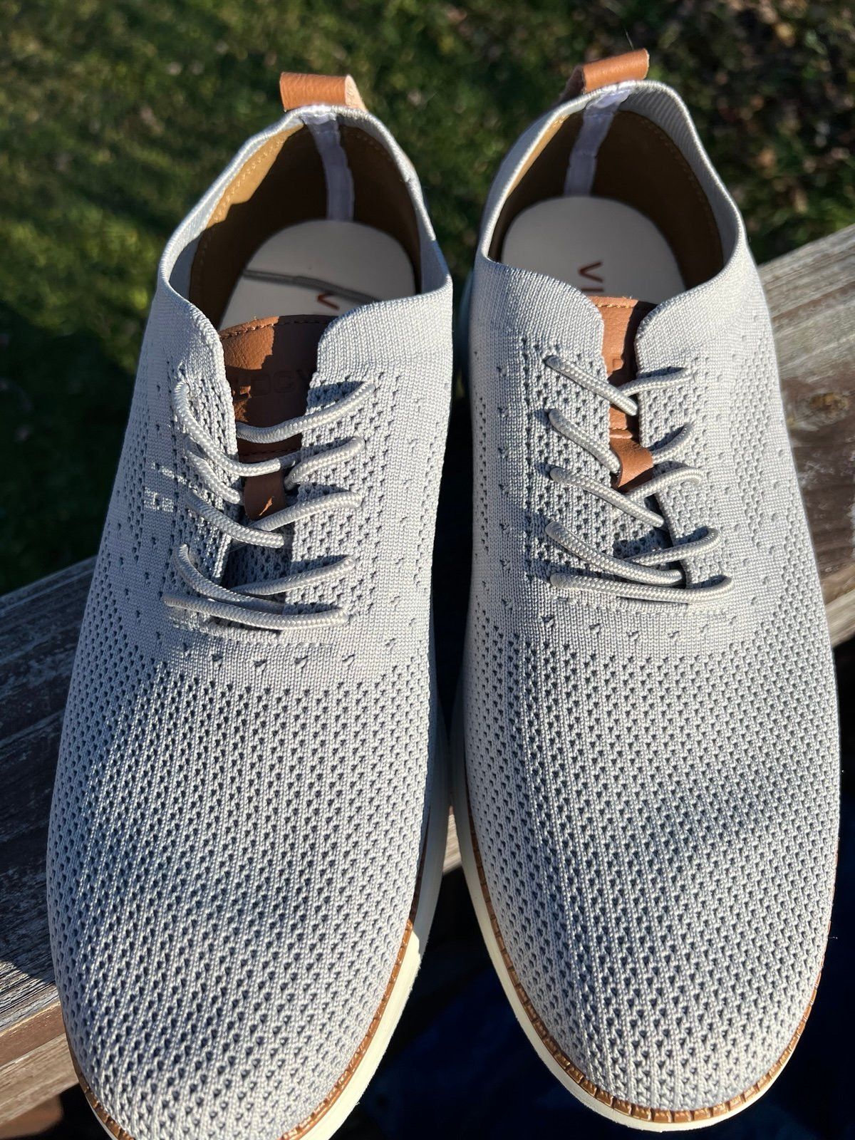 Other VILOCY Men's Mesh Sneakers Oxfords Casual Shoes 11.5 Gray Size US 11.5 / EU 44-45 - 7 Thumbnail