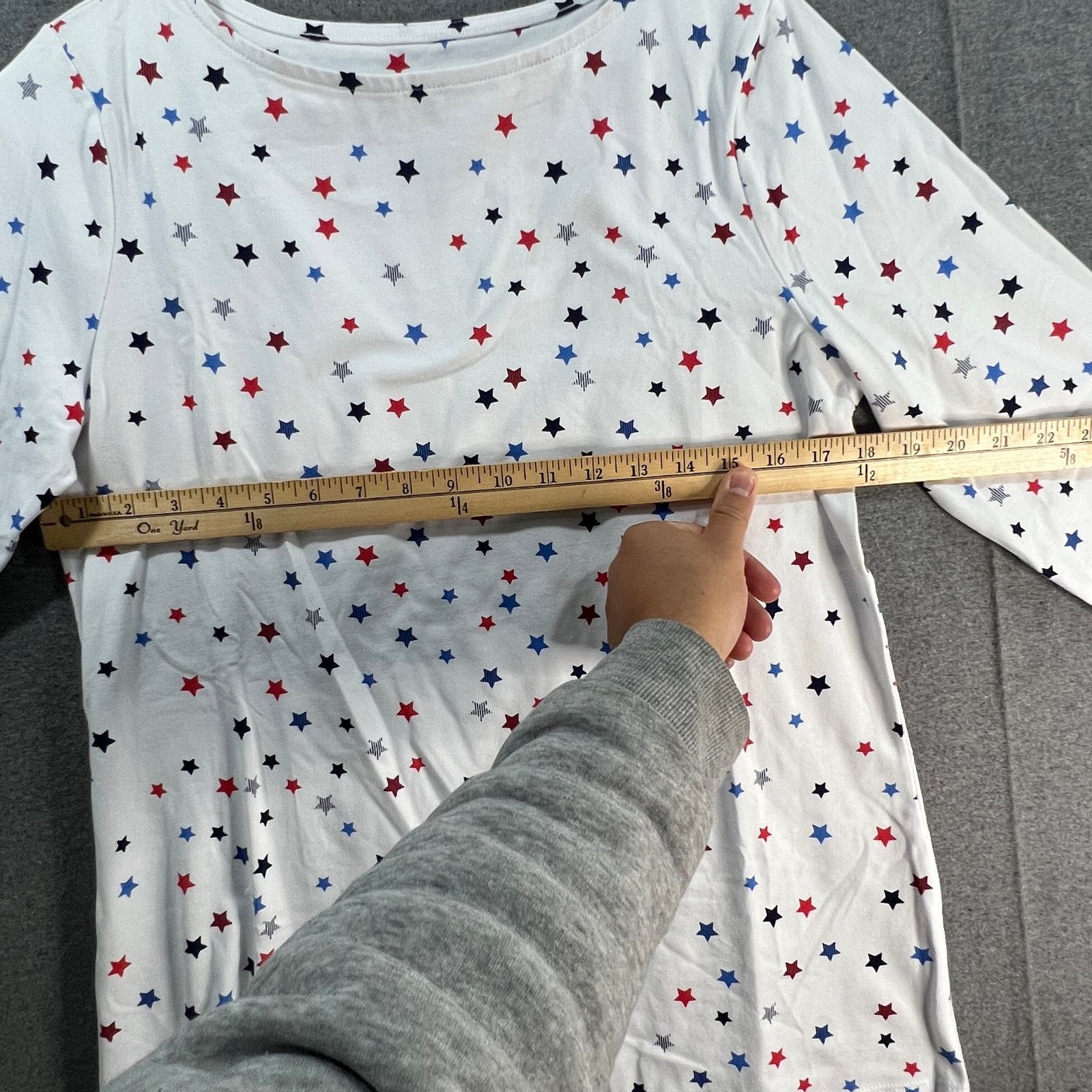 Denim & Co. Denim & Co. Printed Perfect Jersey Boat Neck 3/4 Size S / US 4 / IT 40 - 8 Thumbnail