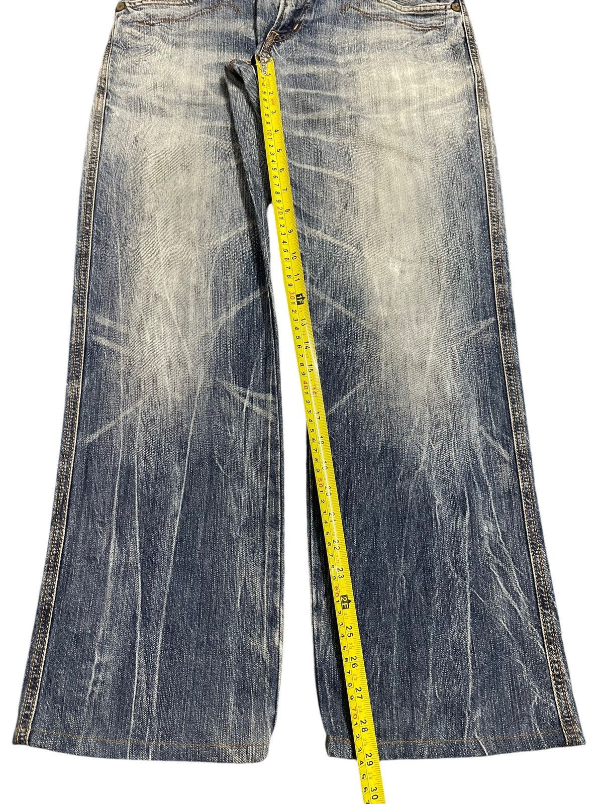 Edwin Vintage Edwin Blue Trip Thunder Wash Style Baggy Jeans Size US 32 / EU 48 - 13 Thumbnail