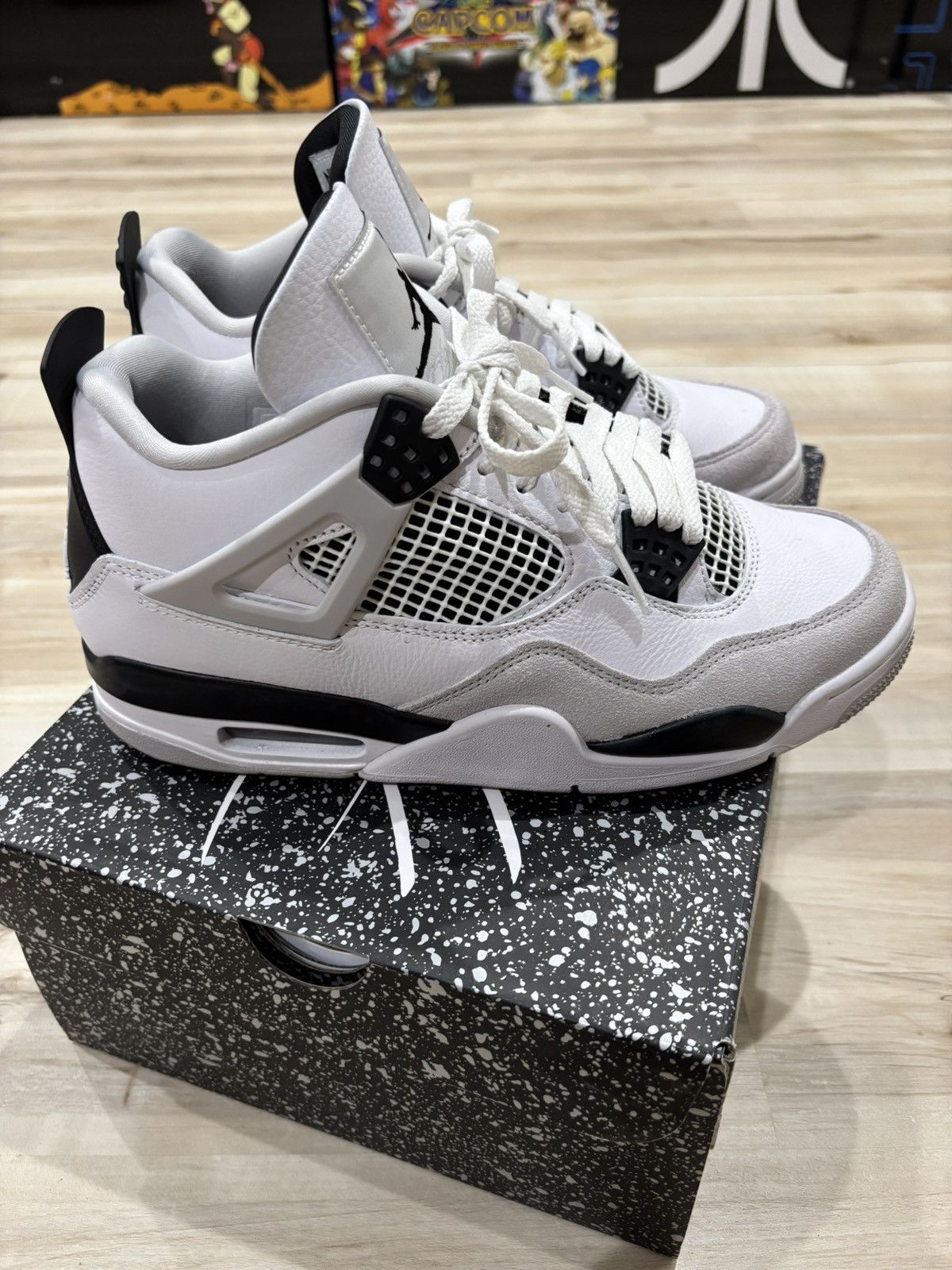 Jordan Brand Jordan 4 military black Size US 8.5 / EU 41-42 - 4 Thumbnail