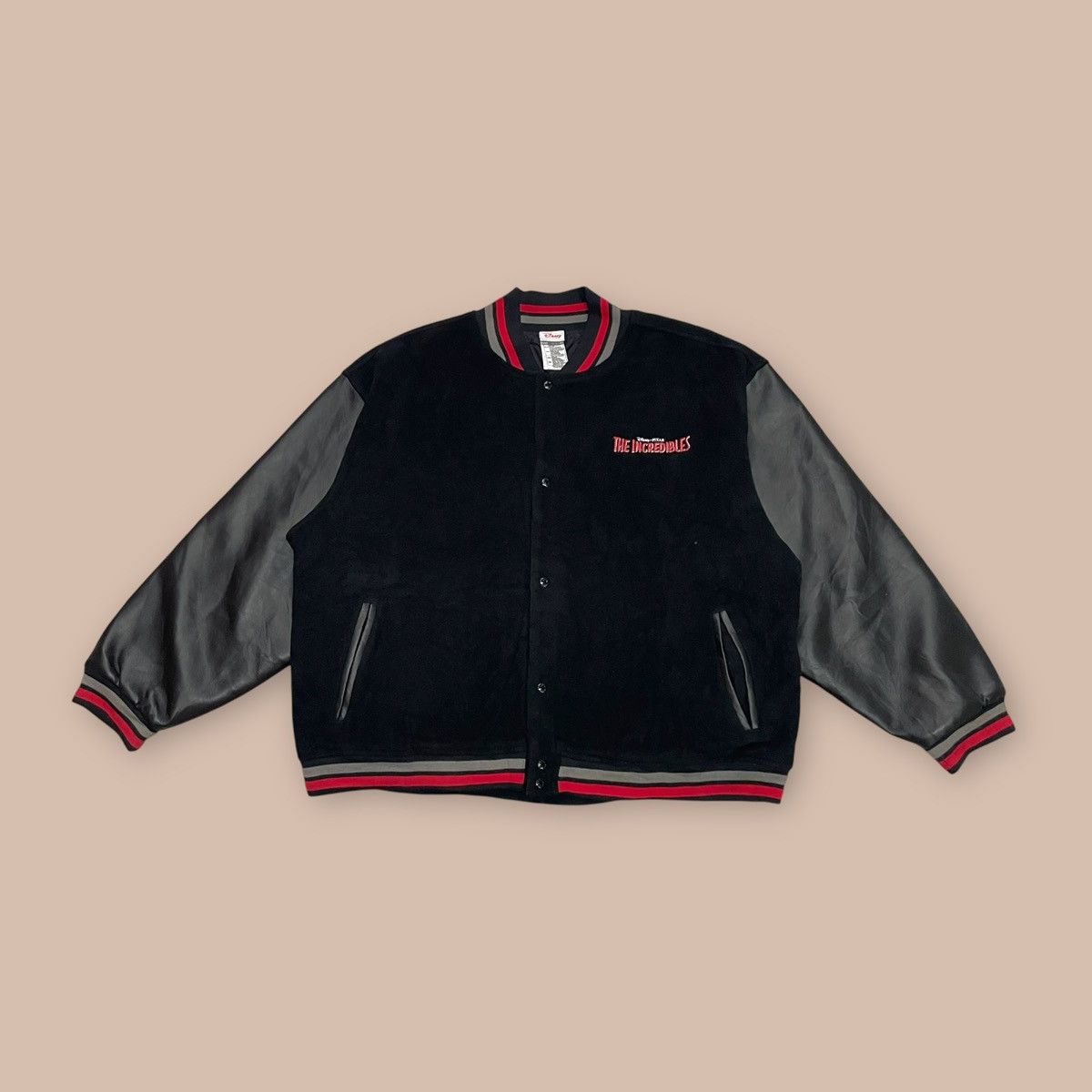 Disney Vintage Disney The Incredibles Letterman Varsity Jacket Size US XXL / EU 58 / 5 - 2 Thumbnail