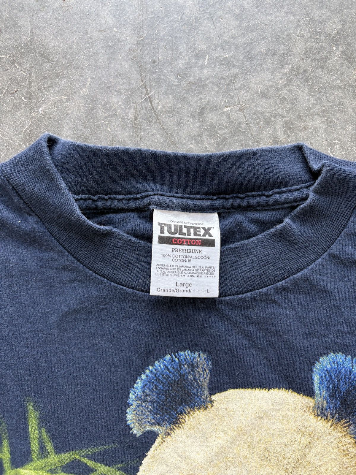 Vintage Vintage 90s Giant Panda Graphic Tee Size US L / EU 52-54 / 3 - 3 Thumbnail