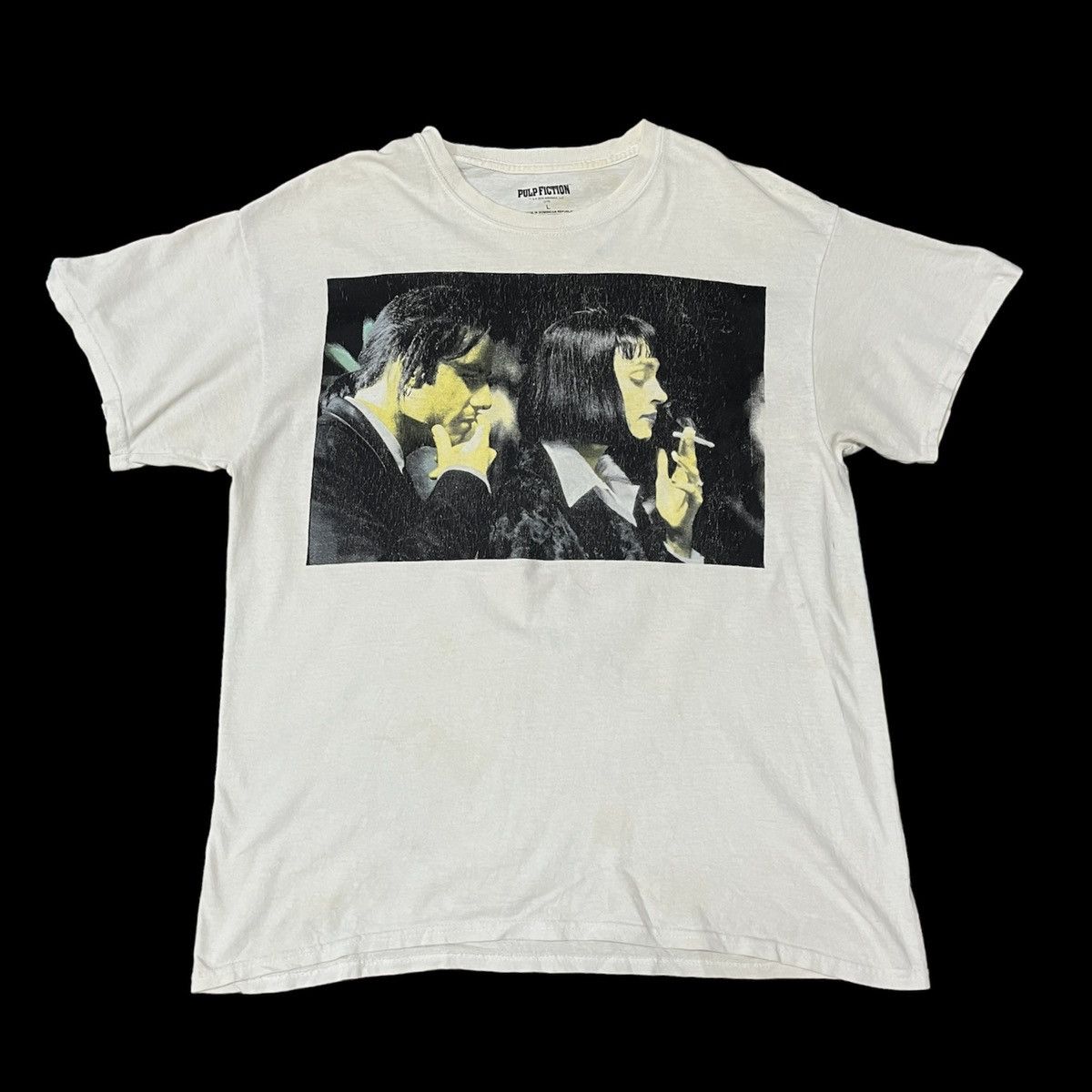 Other Pulp Fiction Movie John Travolta Uma Thurman TShirt Size US L / EU 52-54 / 3 - 1 Thumbnail