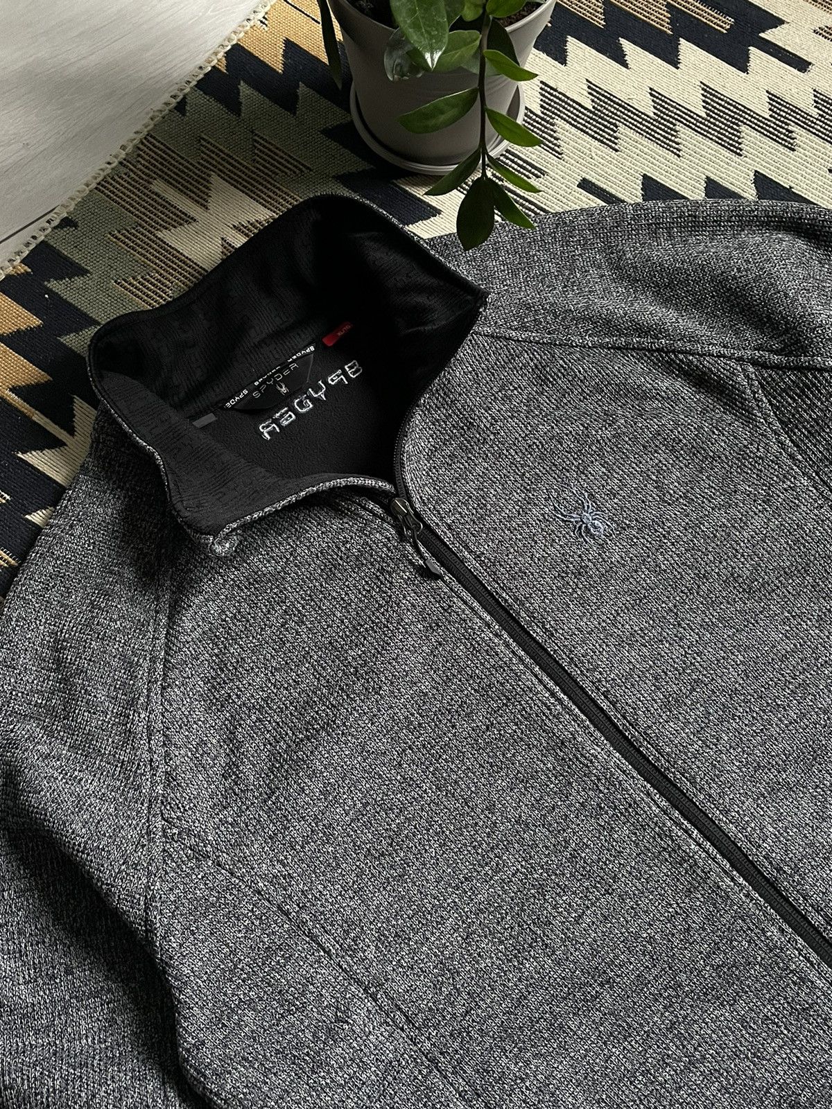Spyder × Vintage Vintage Spyder Fleece Logo Jacket Size US XL / EU 56 / 4 - 4 Thumbnail