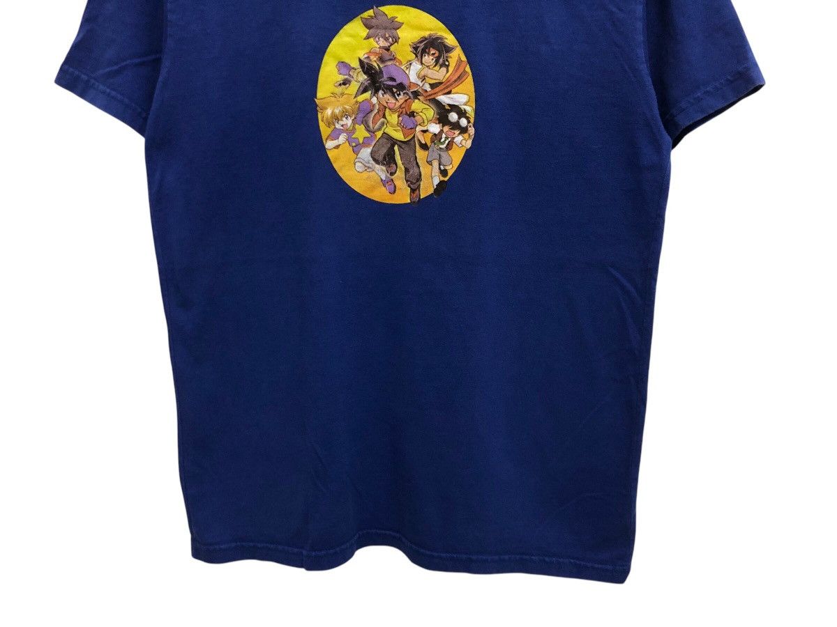Anime × Vintage Y2K 🔥 BAYBLADE ANIME CANADIAN PROMO TEE RARE GRAPHICAL Size US L / EU 52-54 / 3 - 4 Thumbnail